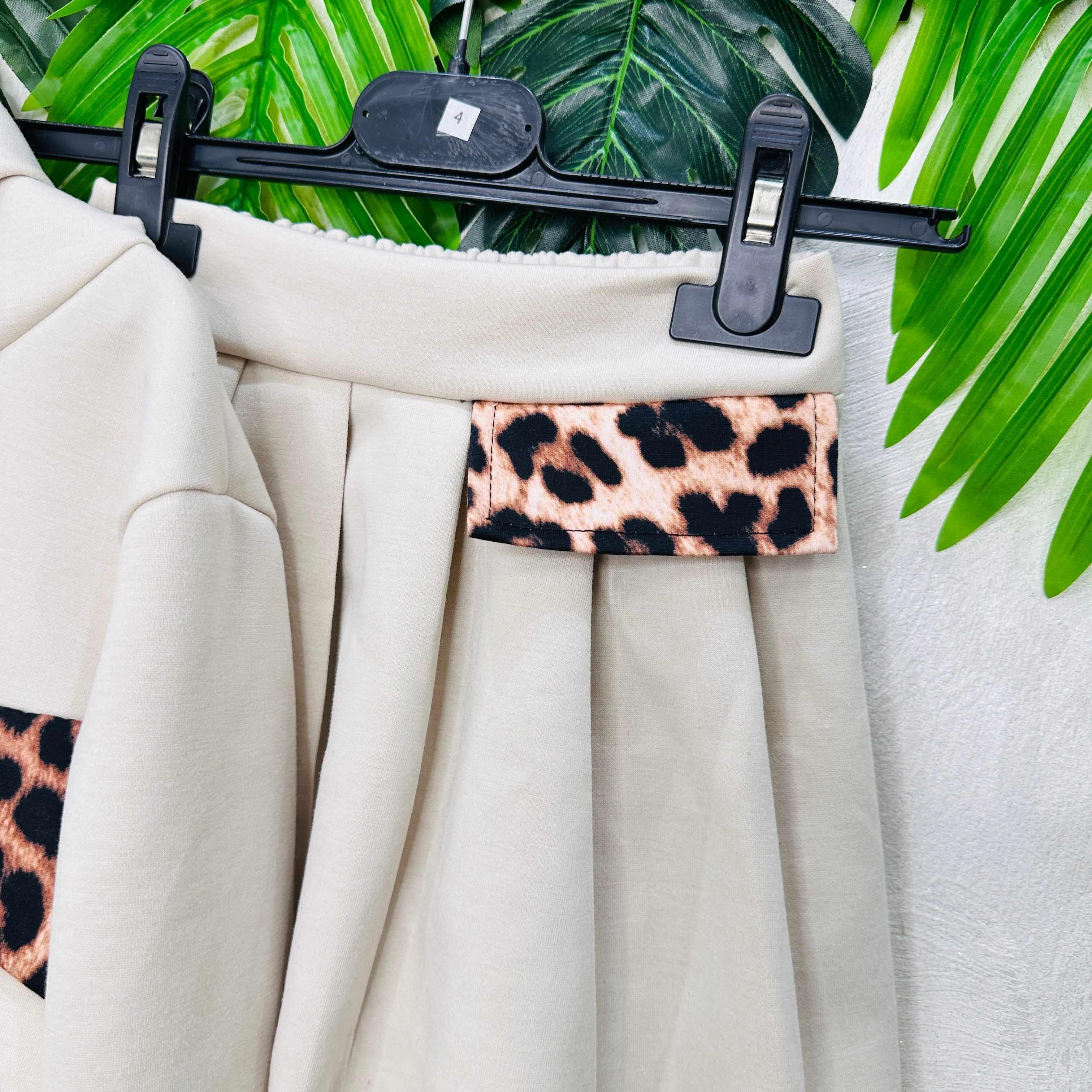 Completo Fiocco leopardato