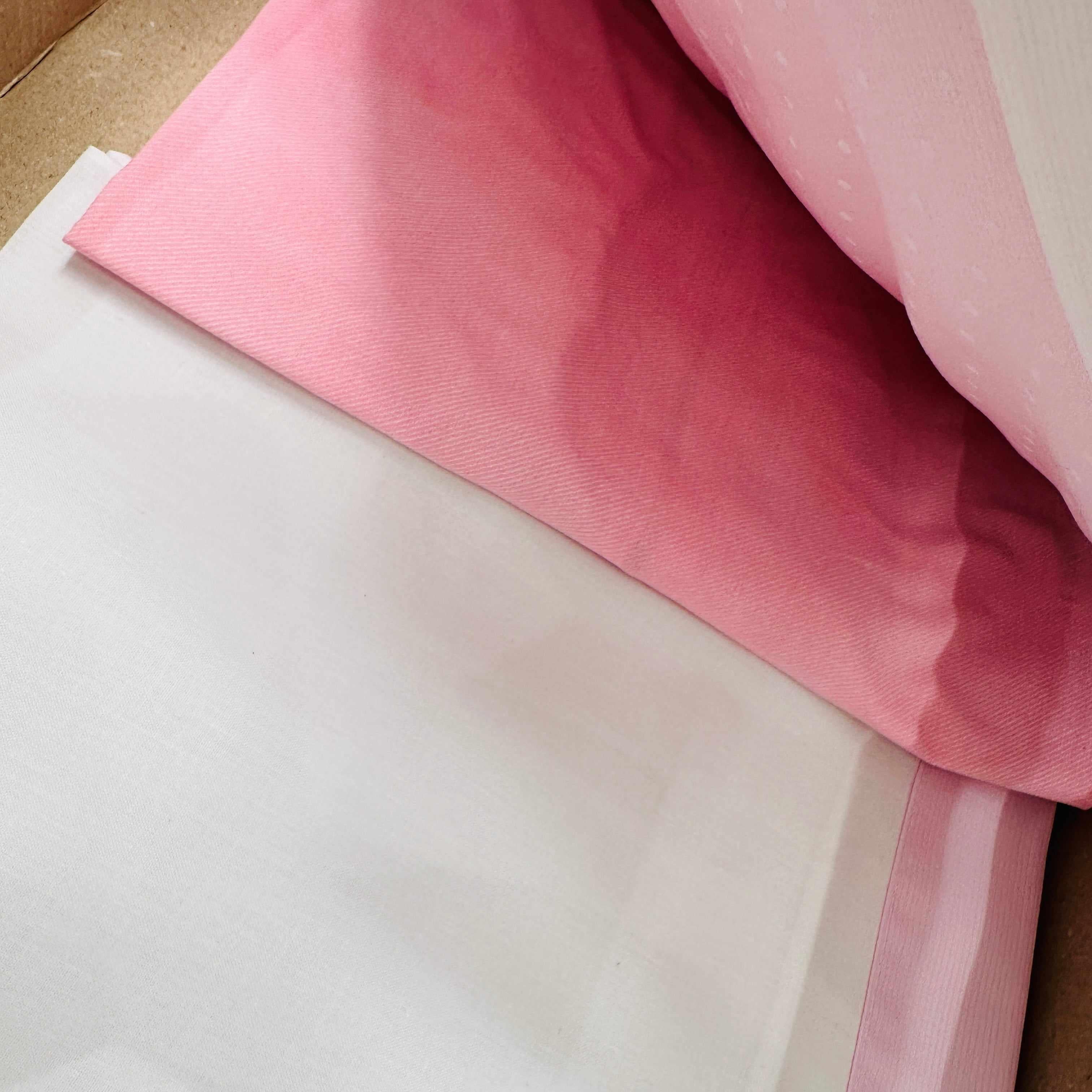 Set completo carrozzina fiocco rosa Pois