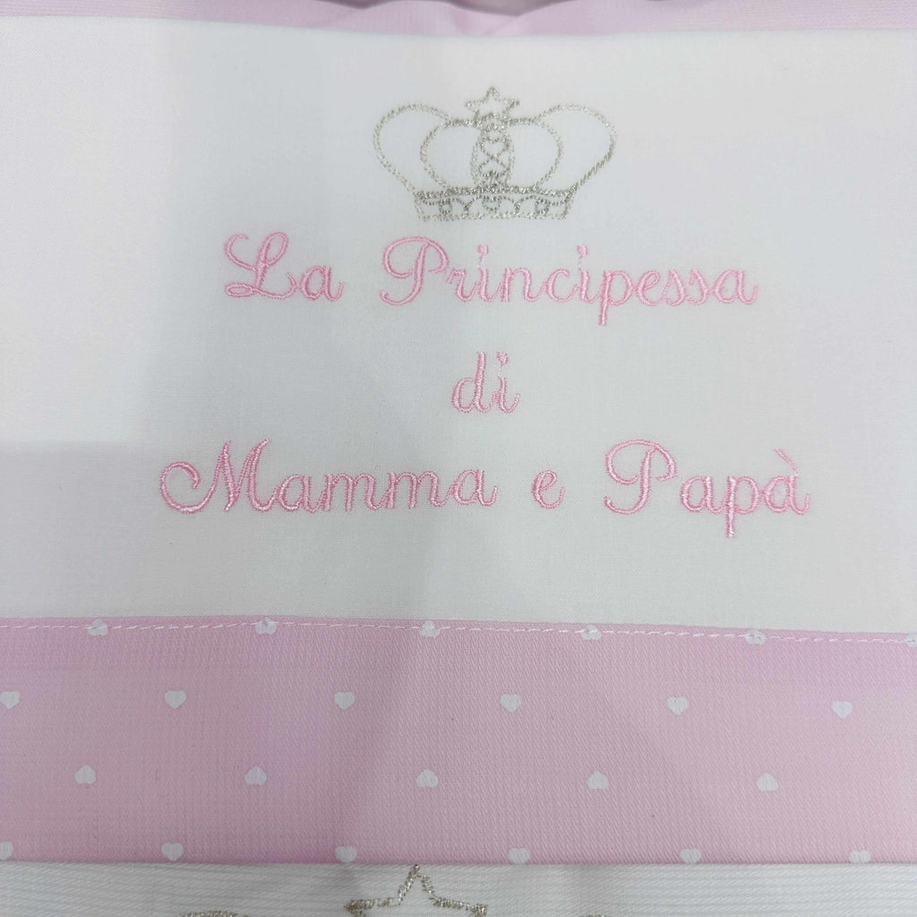 Set completo carrozzina principessa rosa