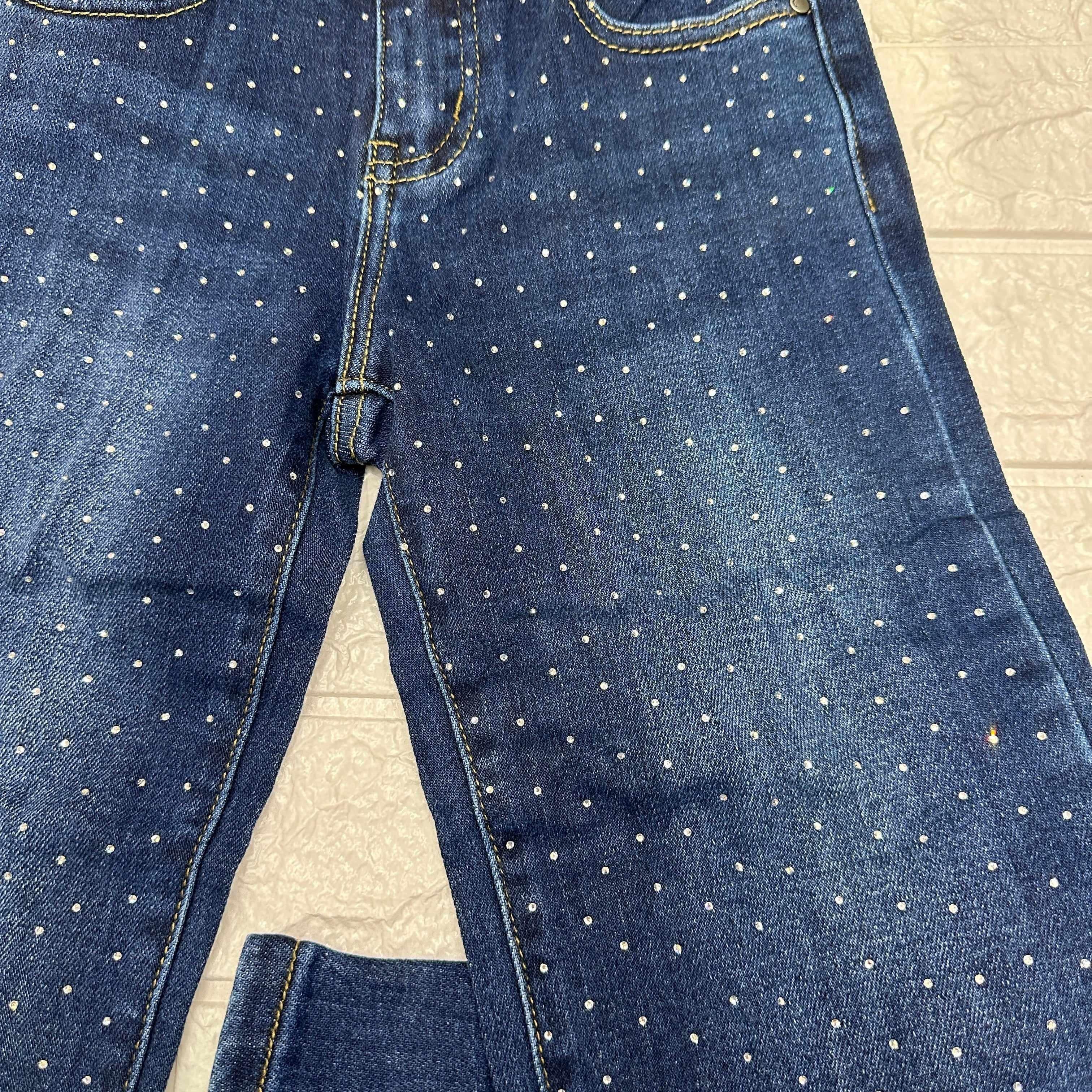 Jeans microBrillantini bimba