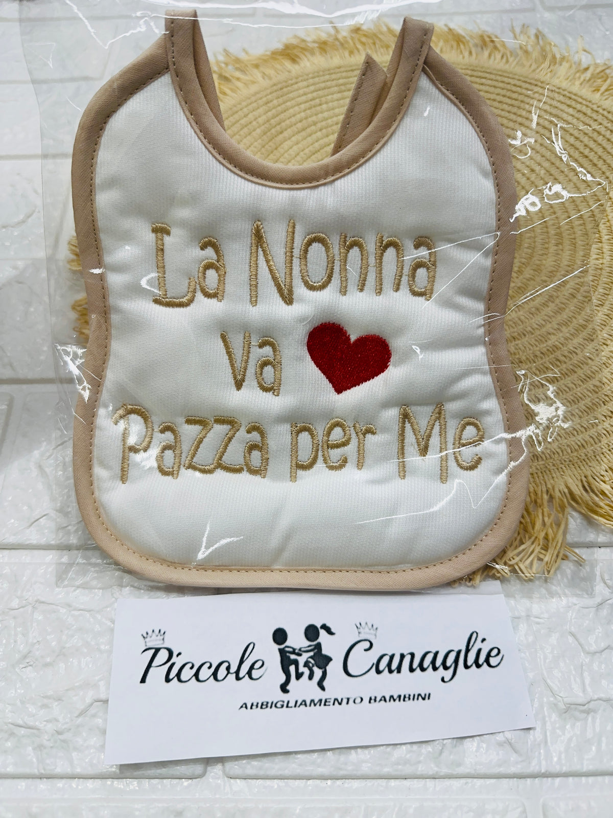 Bavetta La Nonna Va Pazza Per Me Beige