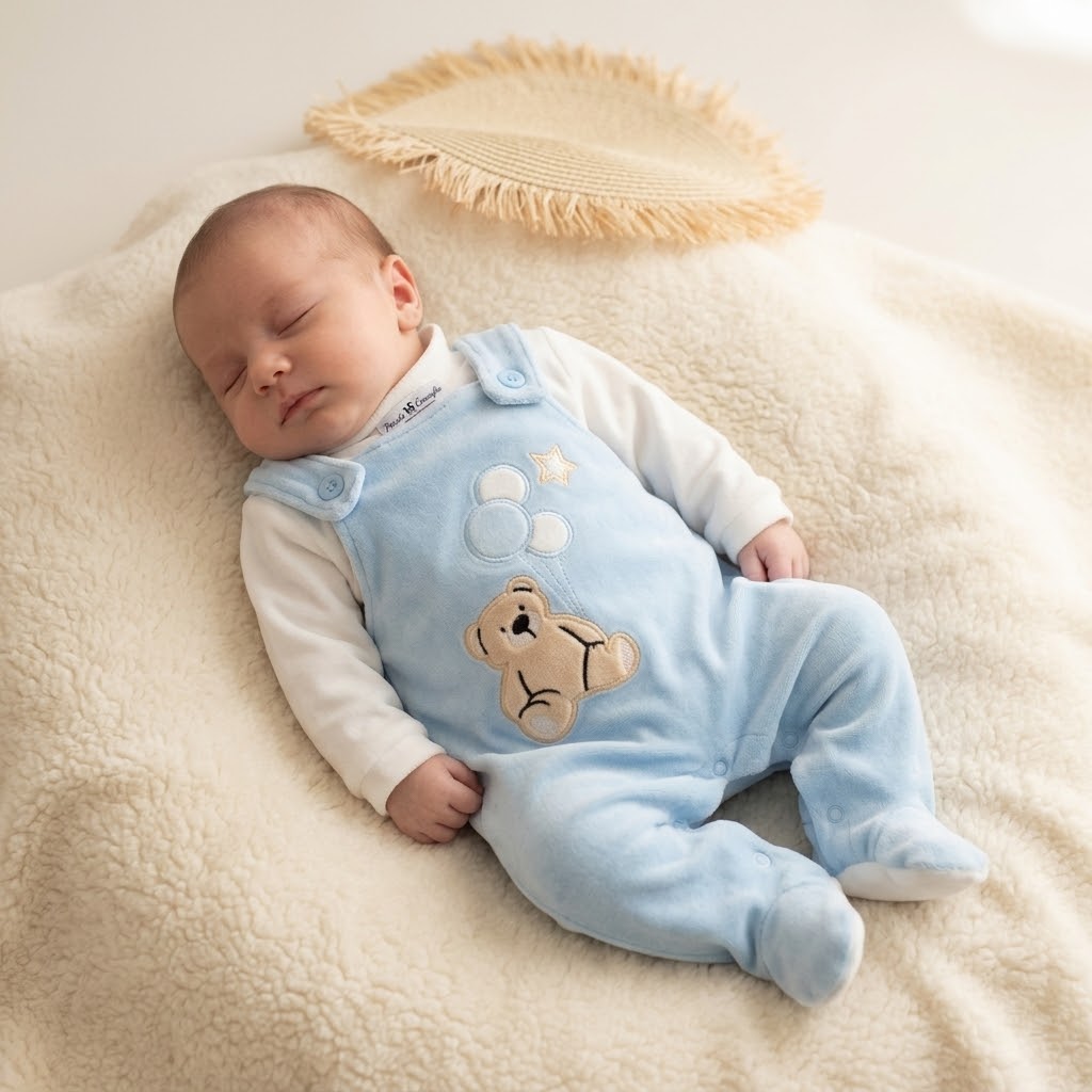 Tutina Orsetto Palloncini Giubebe’ Celeste Gb9r0060