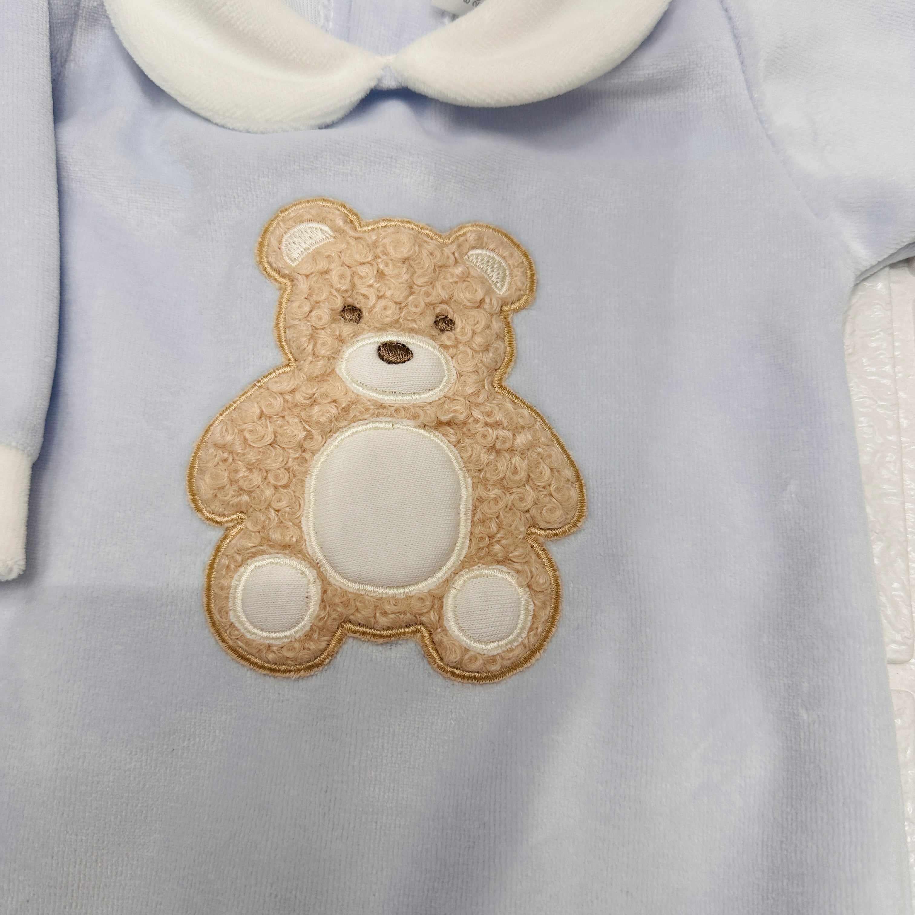 Tutina ciniglia orso celeste 30407