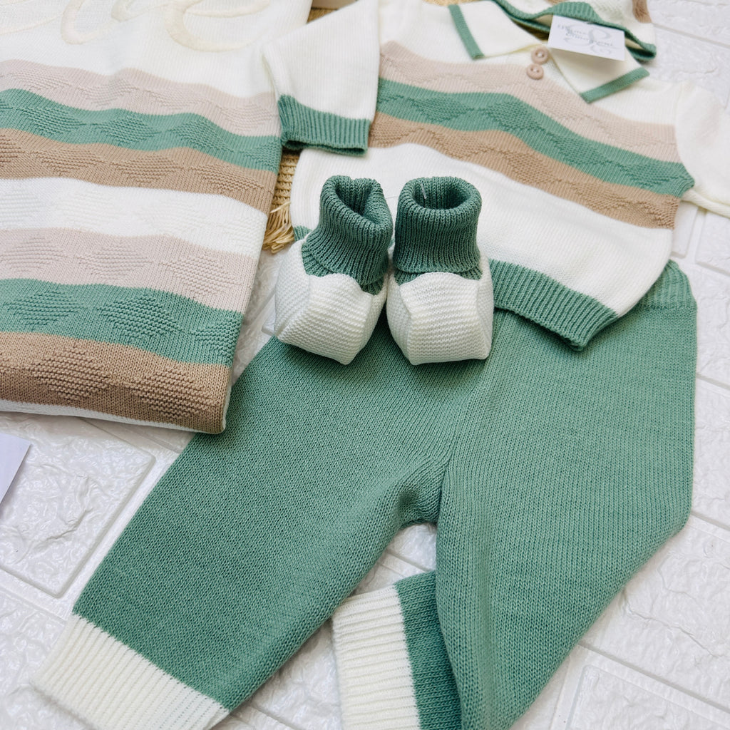 Set Nascita Prime Emozioni Verde