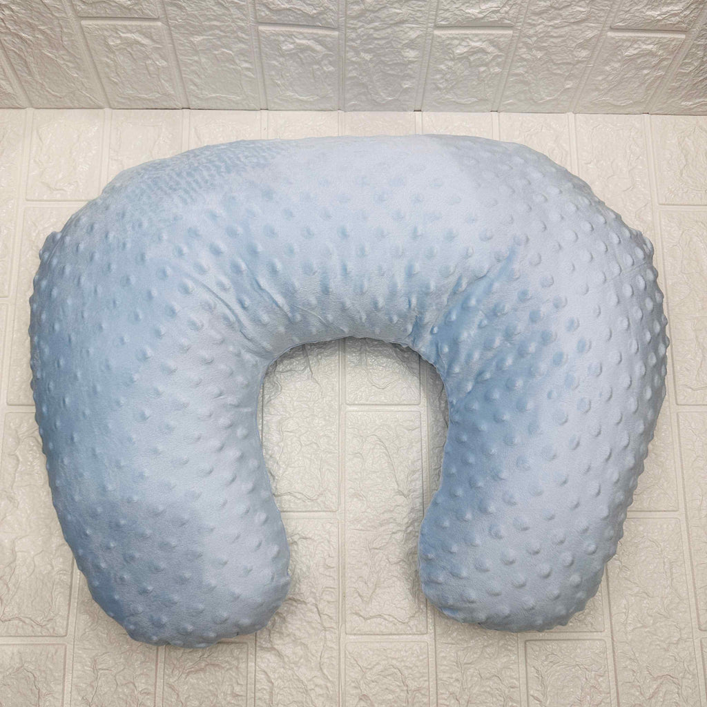 Ciambella allattamento pile celeste