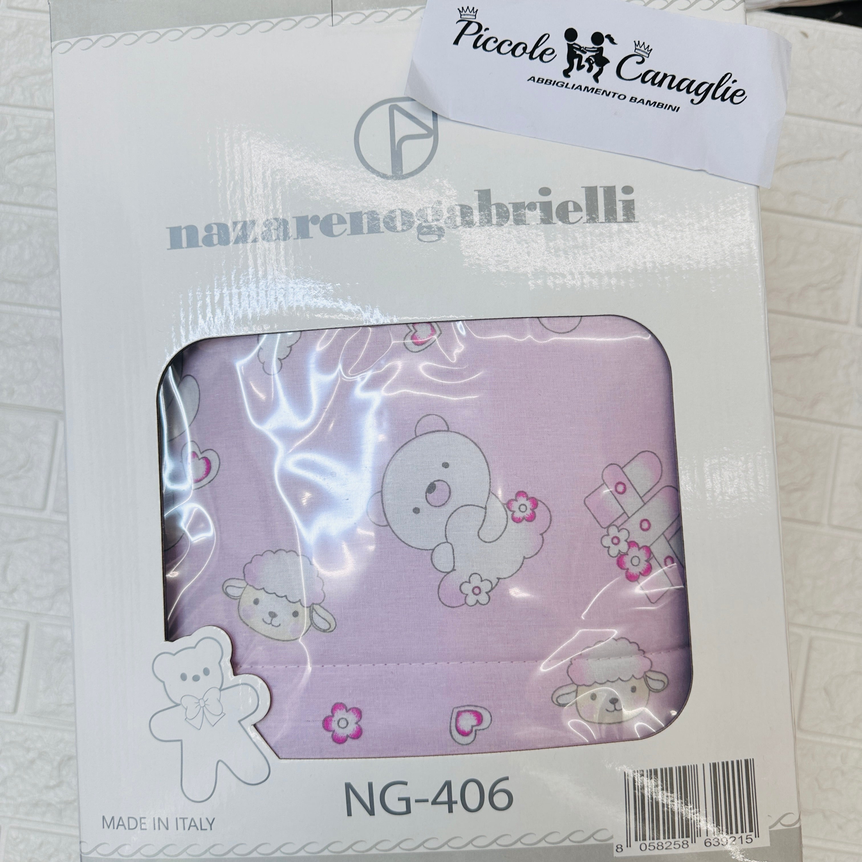 Trapunta culla + paracolpi rosa