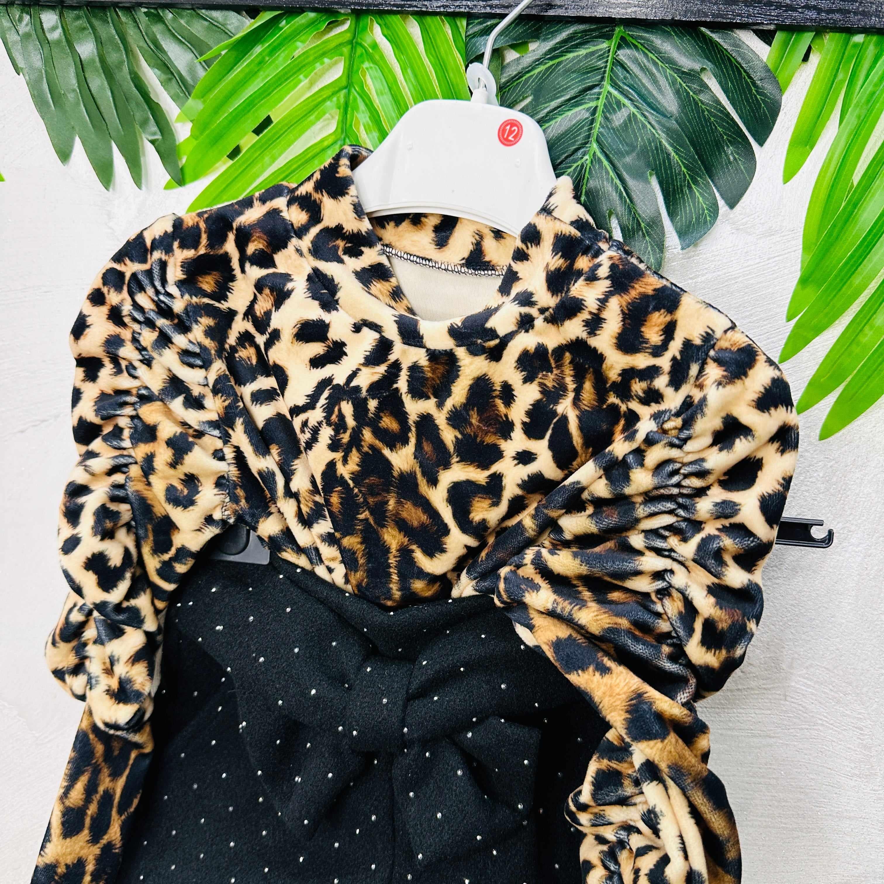 Completo Maglia Ciniglia Lepardata