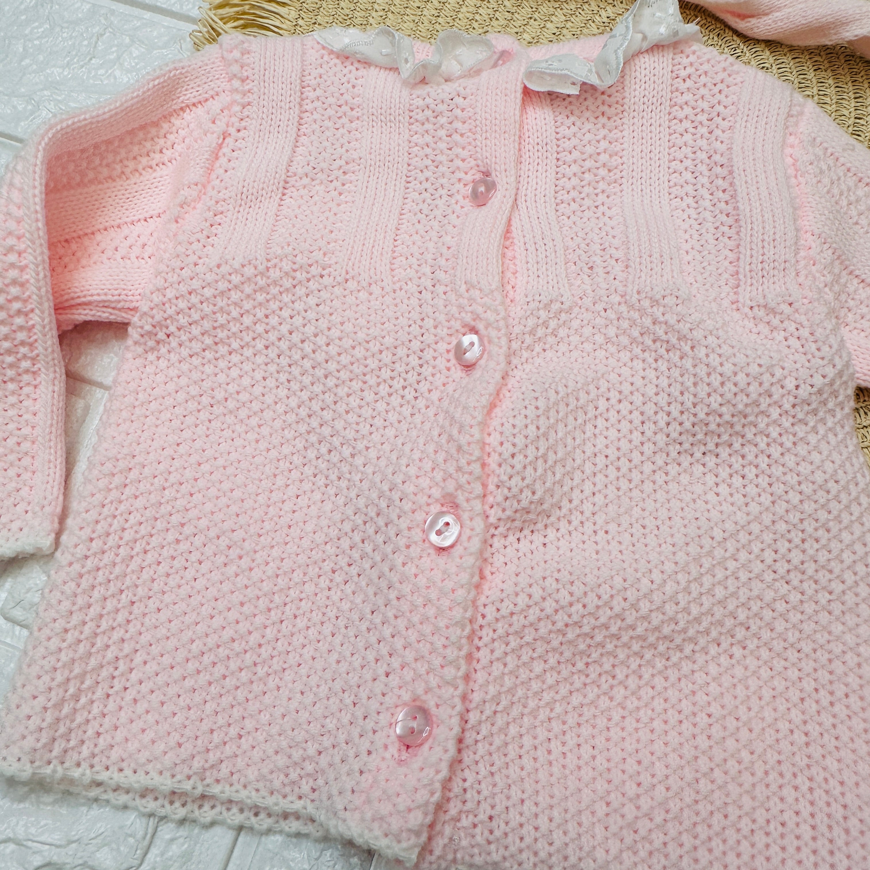 Completo 0-3 rosa mesi 1585