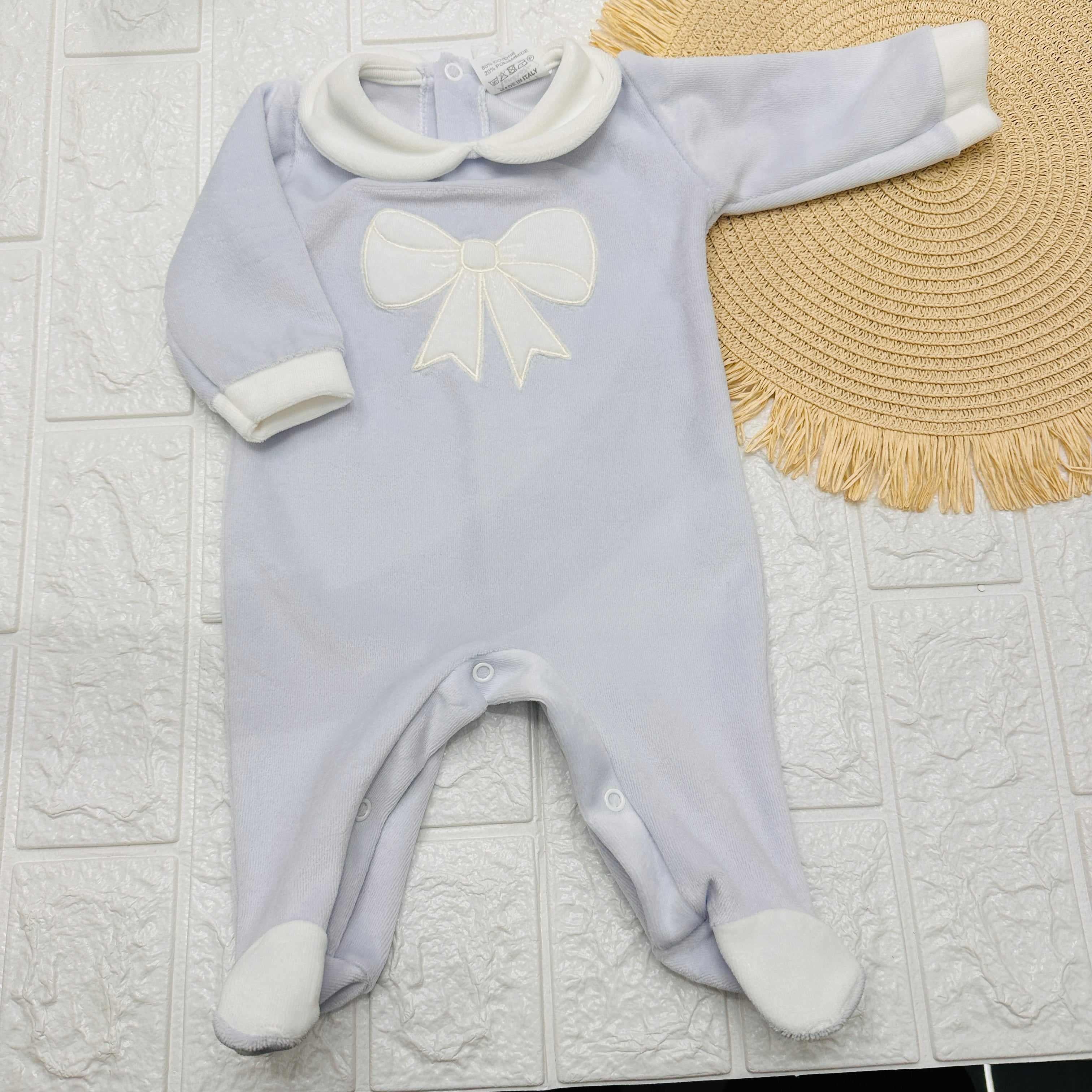 Tutina celeste fiocco 30413