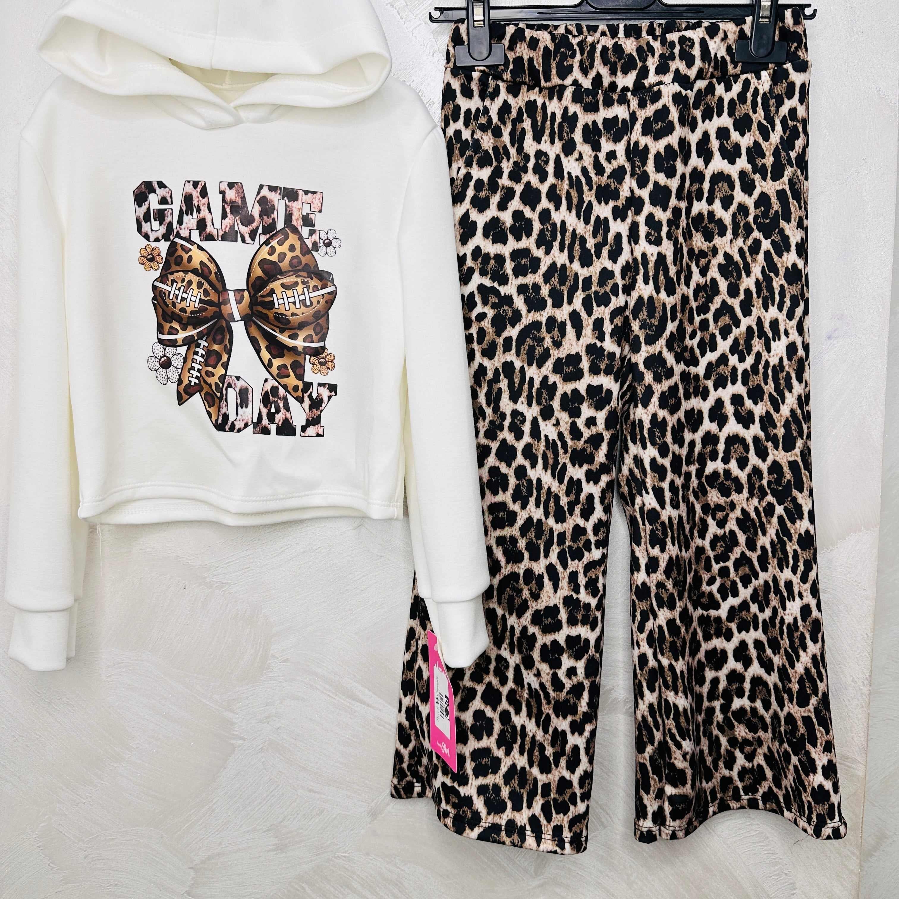 Completo bimba Zampa Leopardato