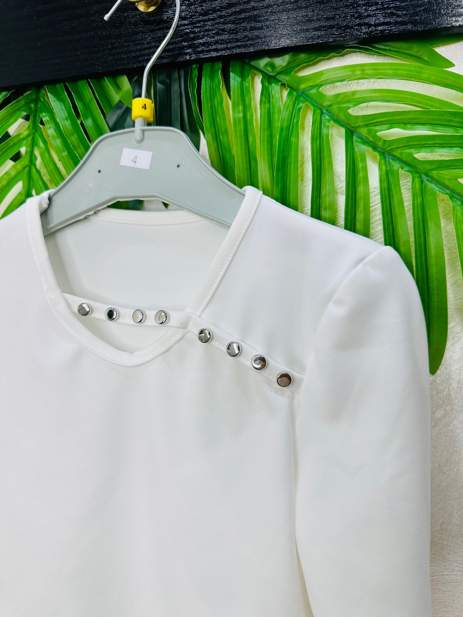 Maglia Glam Basic Bianca