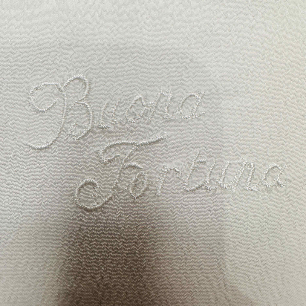 Camicina della fortuna  in seta bianca