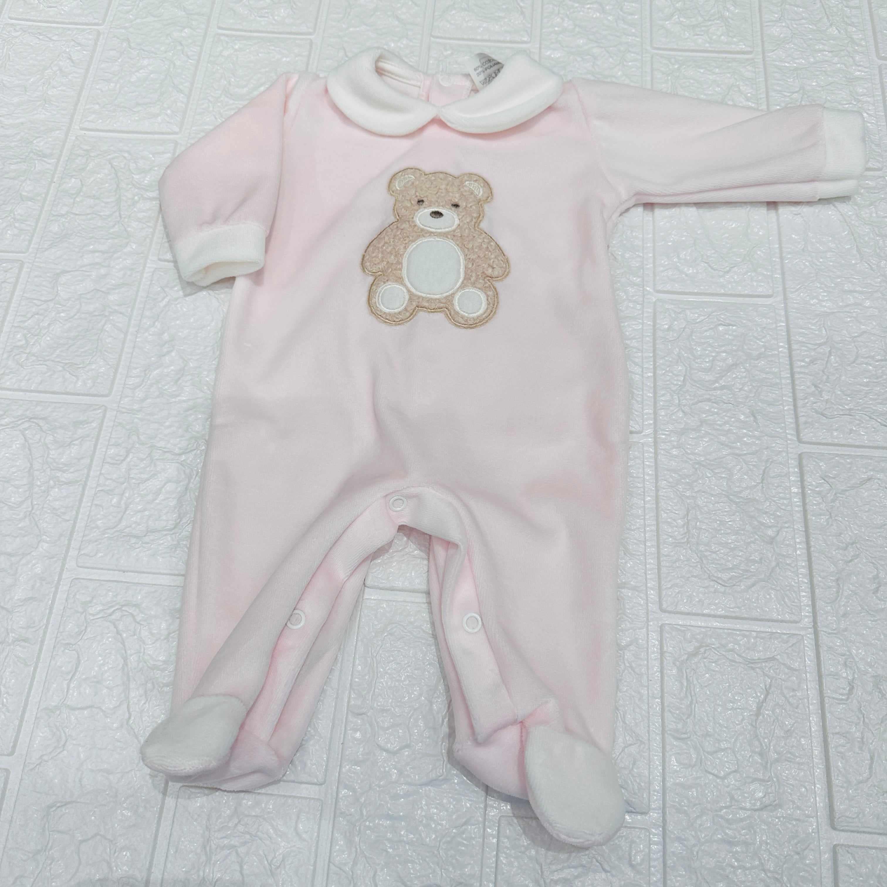 Tutina Ciniglia Orso Rosa Art 30407