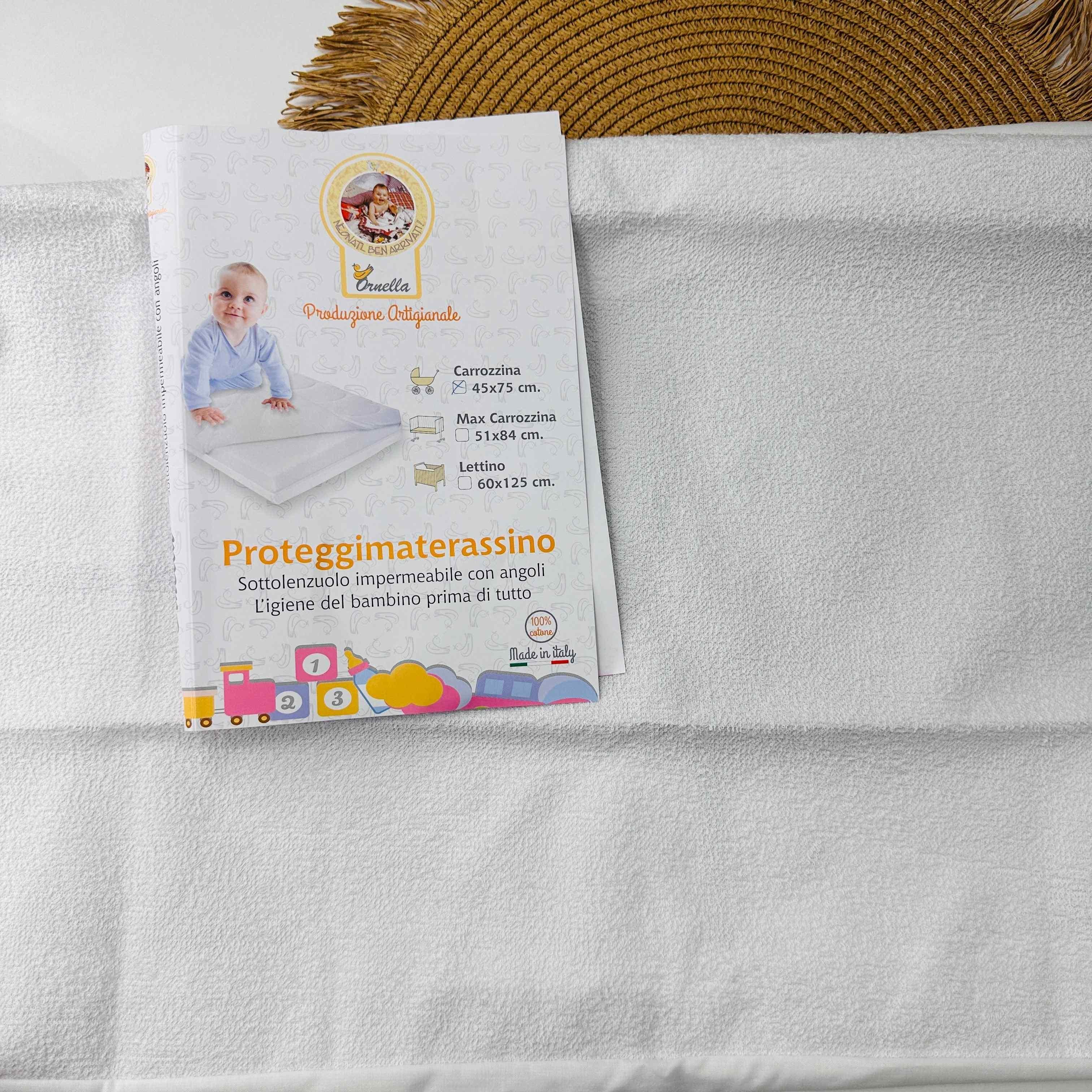 Proteggimaterassino/incerata Carozzina dim.45x75