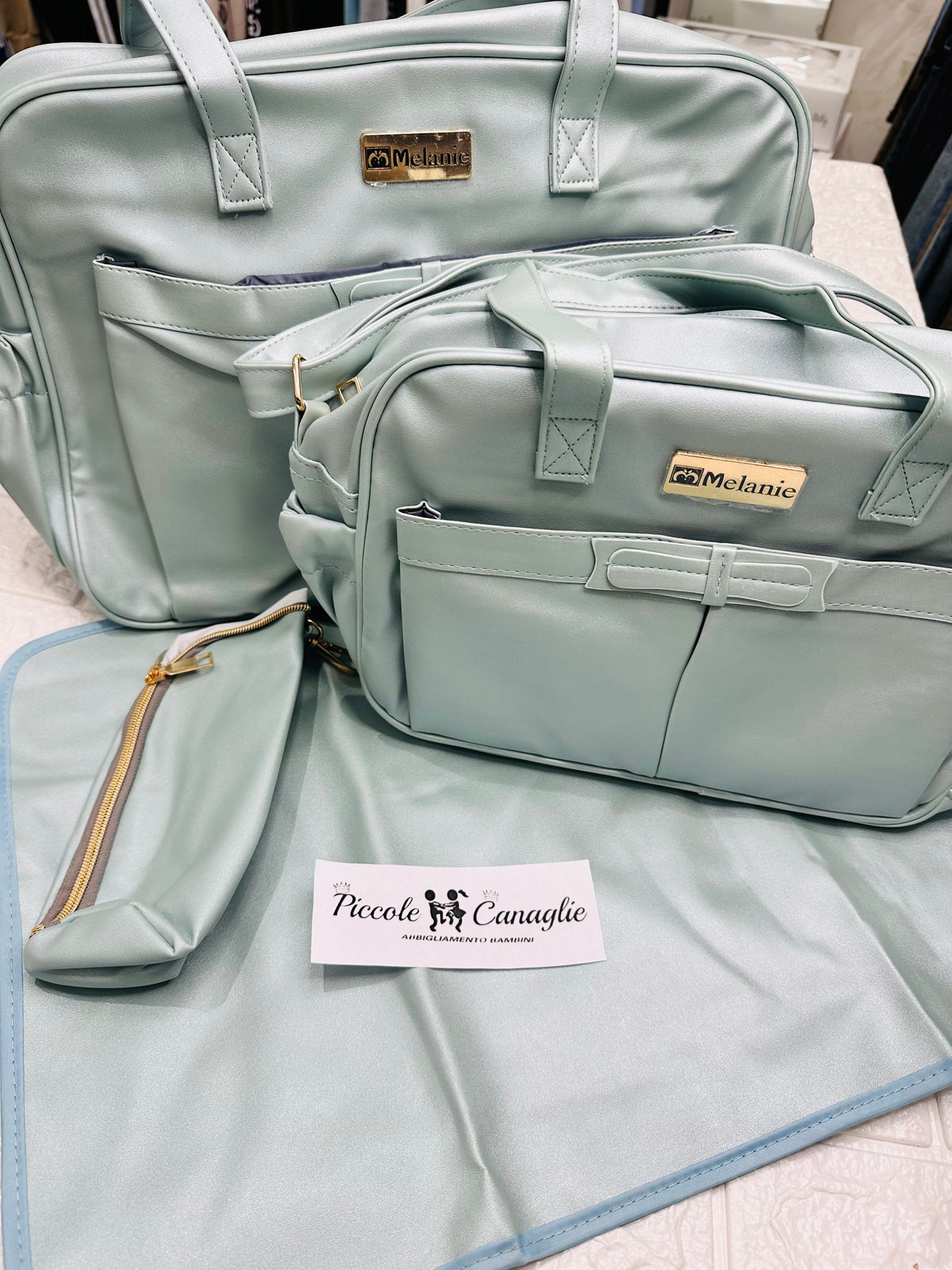 Kit Borsa Nascita Verde