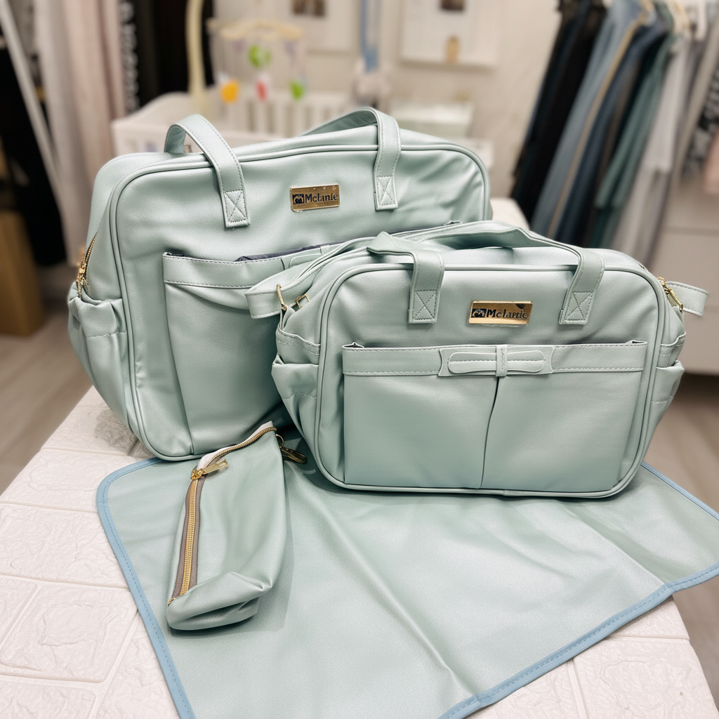 Kit Borsa Nascita Verde