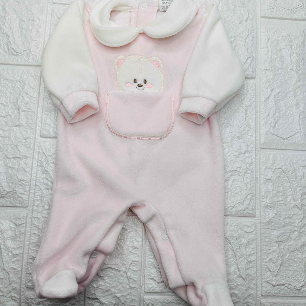 Tutina ciniglia orso Rosa Taschino 30406