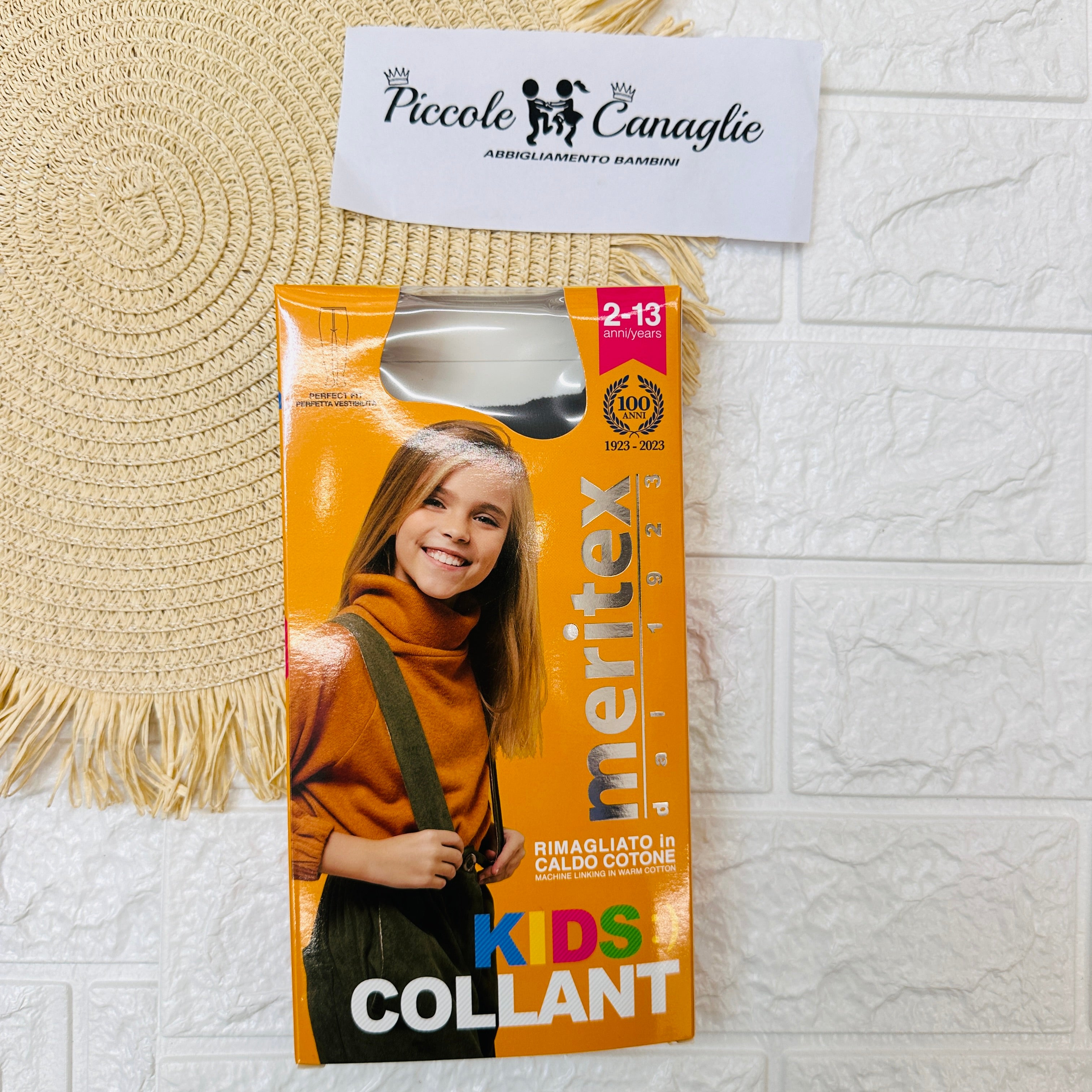 Collant Caldo Cotone Nere