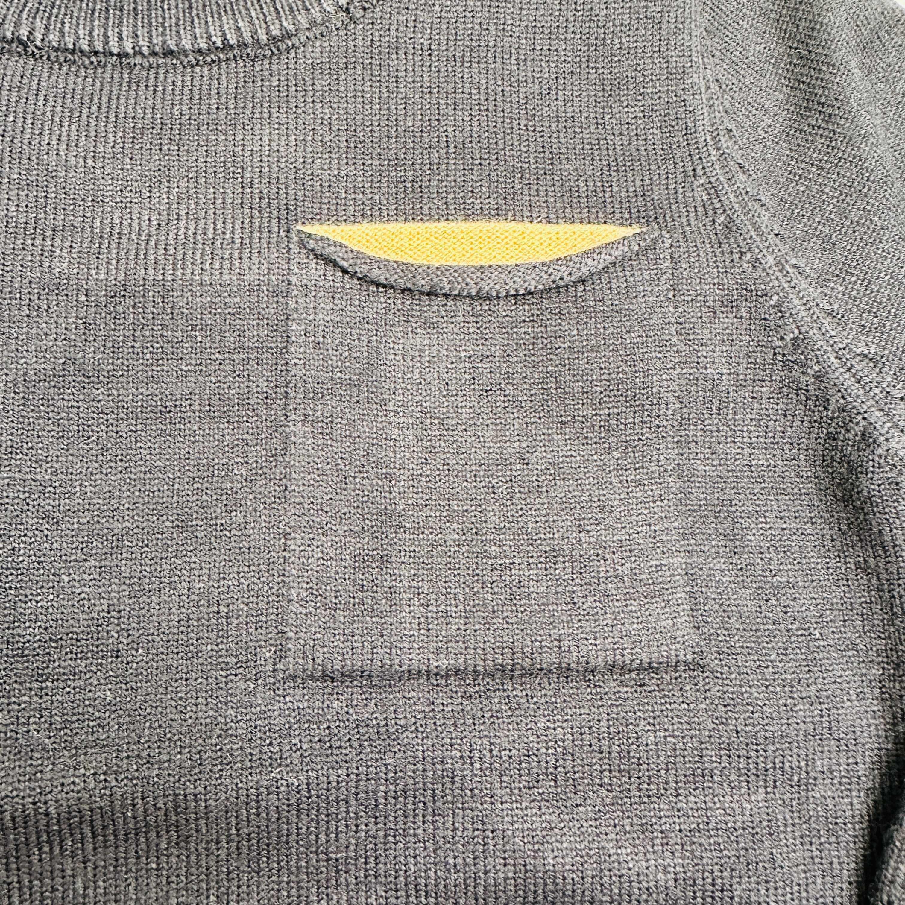 Maglioncino taschino blu