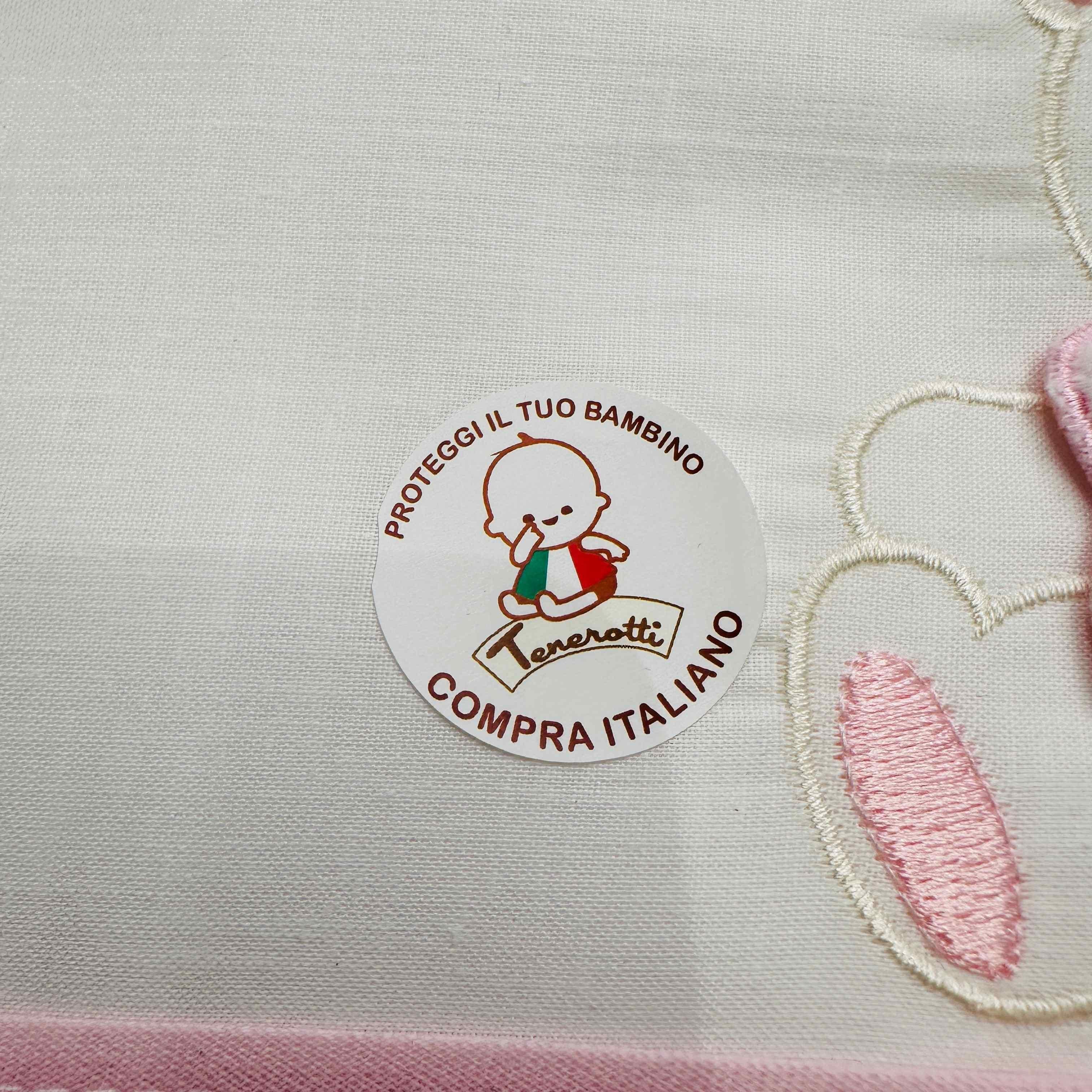 Set completo ciniglia Orso fiocco rosa 35411