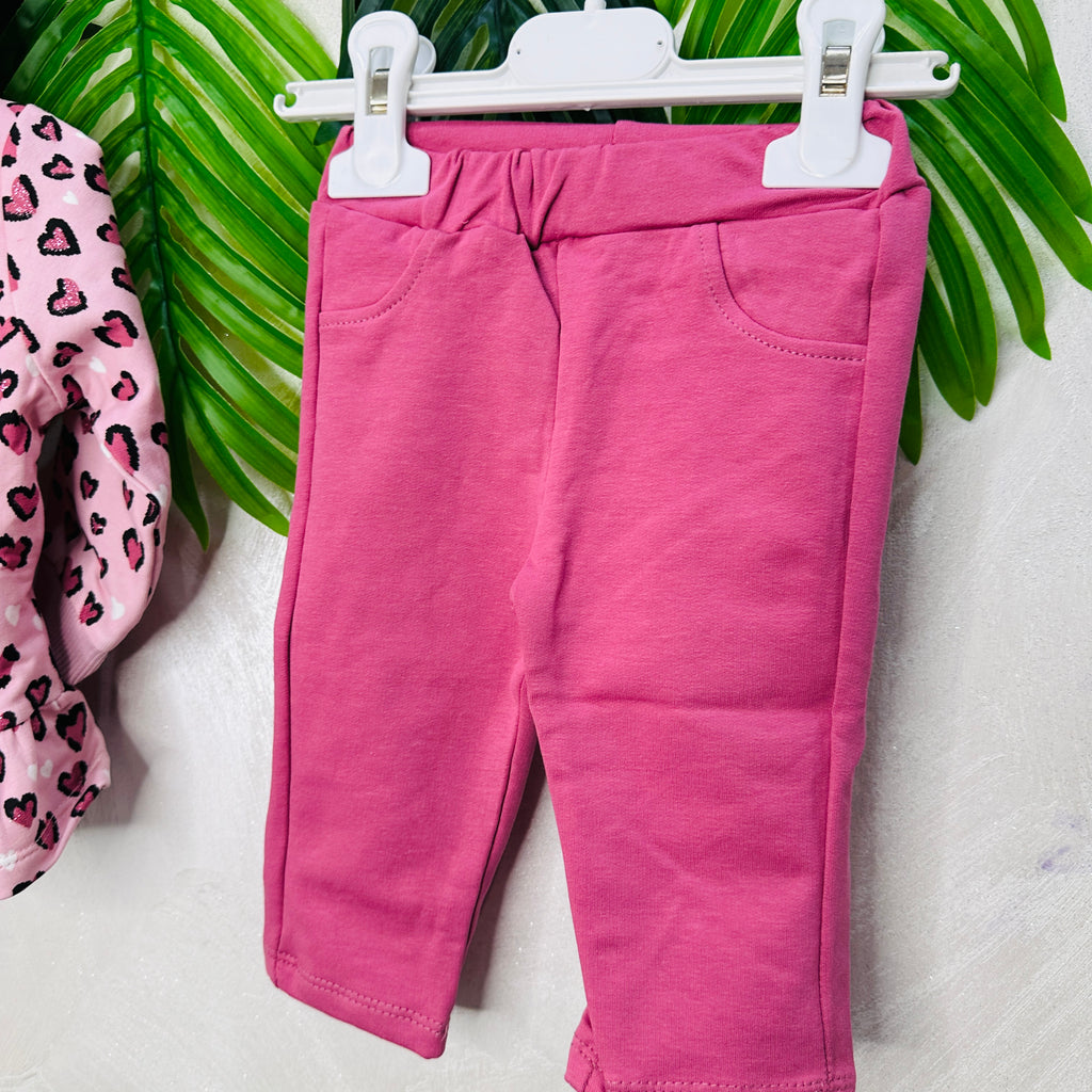 Tuta BabyLeopard Rosa