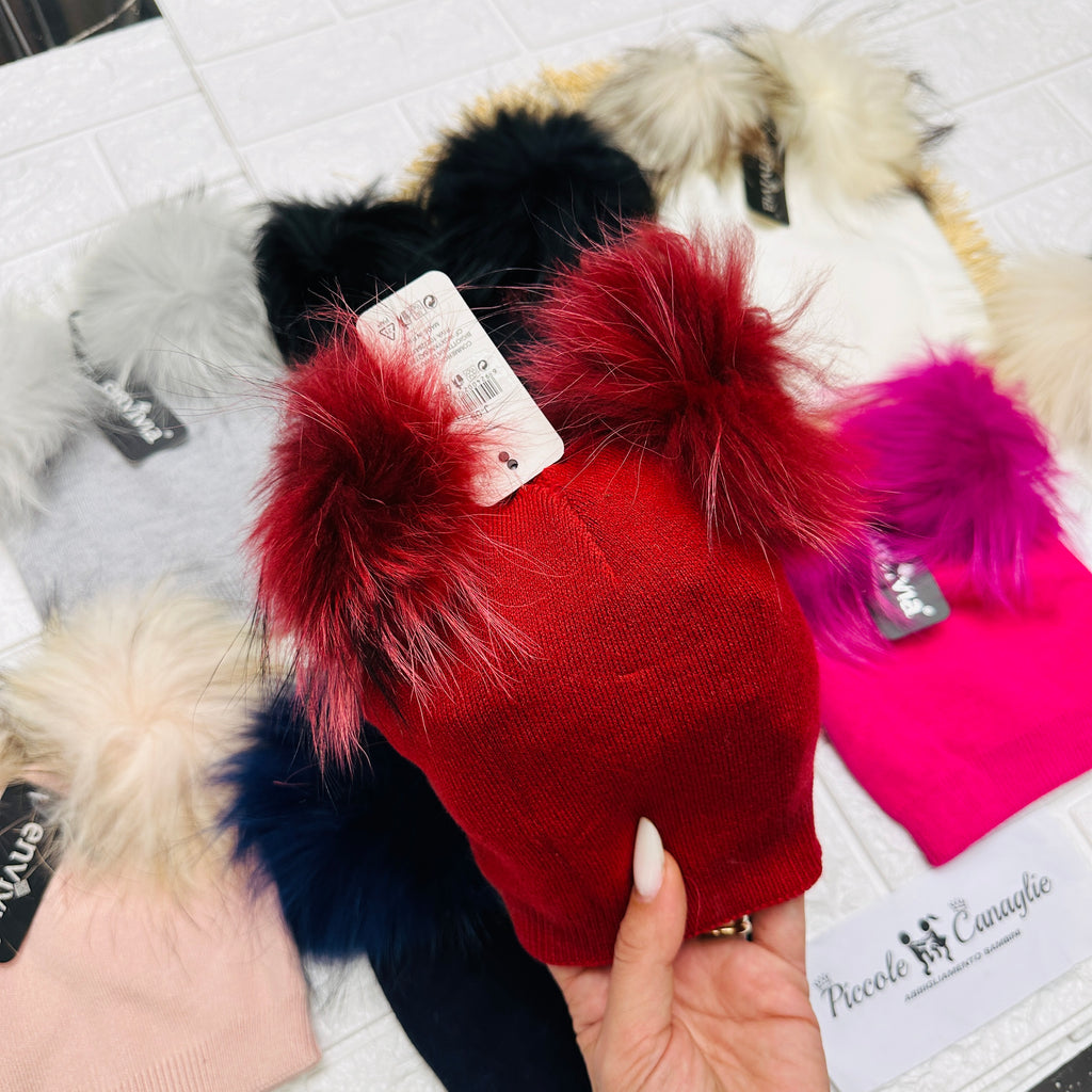 Cappello 2 Pon Pon J08