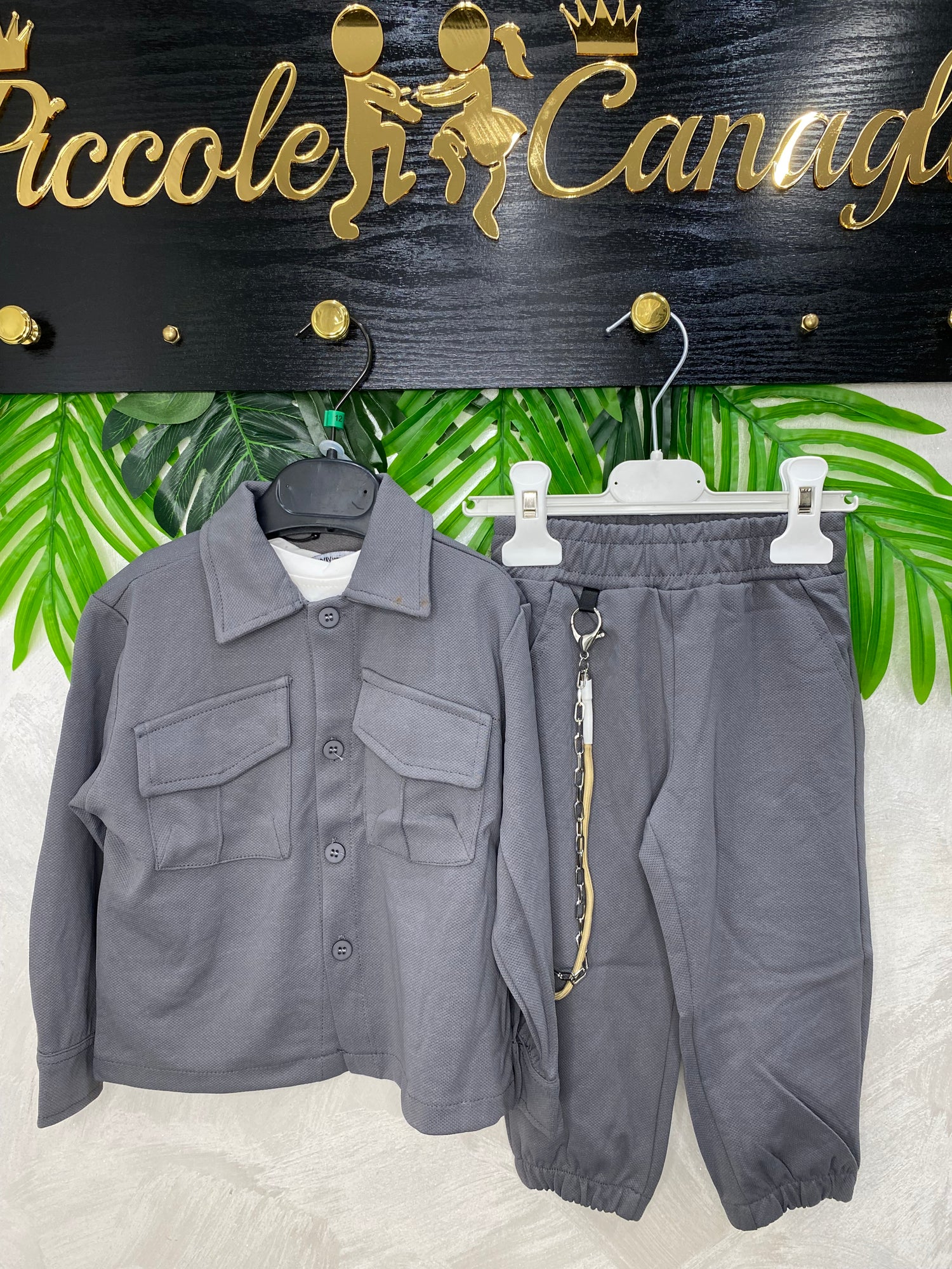 Completo Modaiolo Bad Boys 6238 Grigio