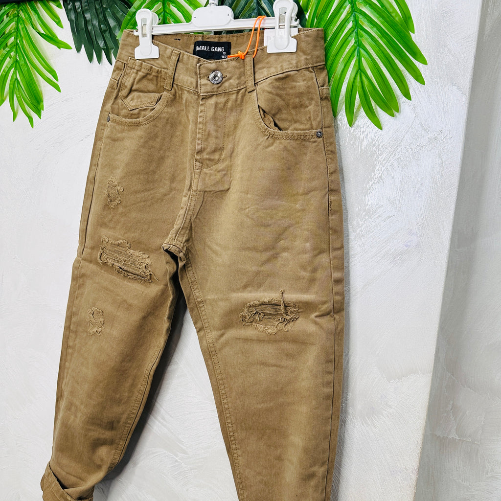 Pantalone Strappo Begie
