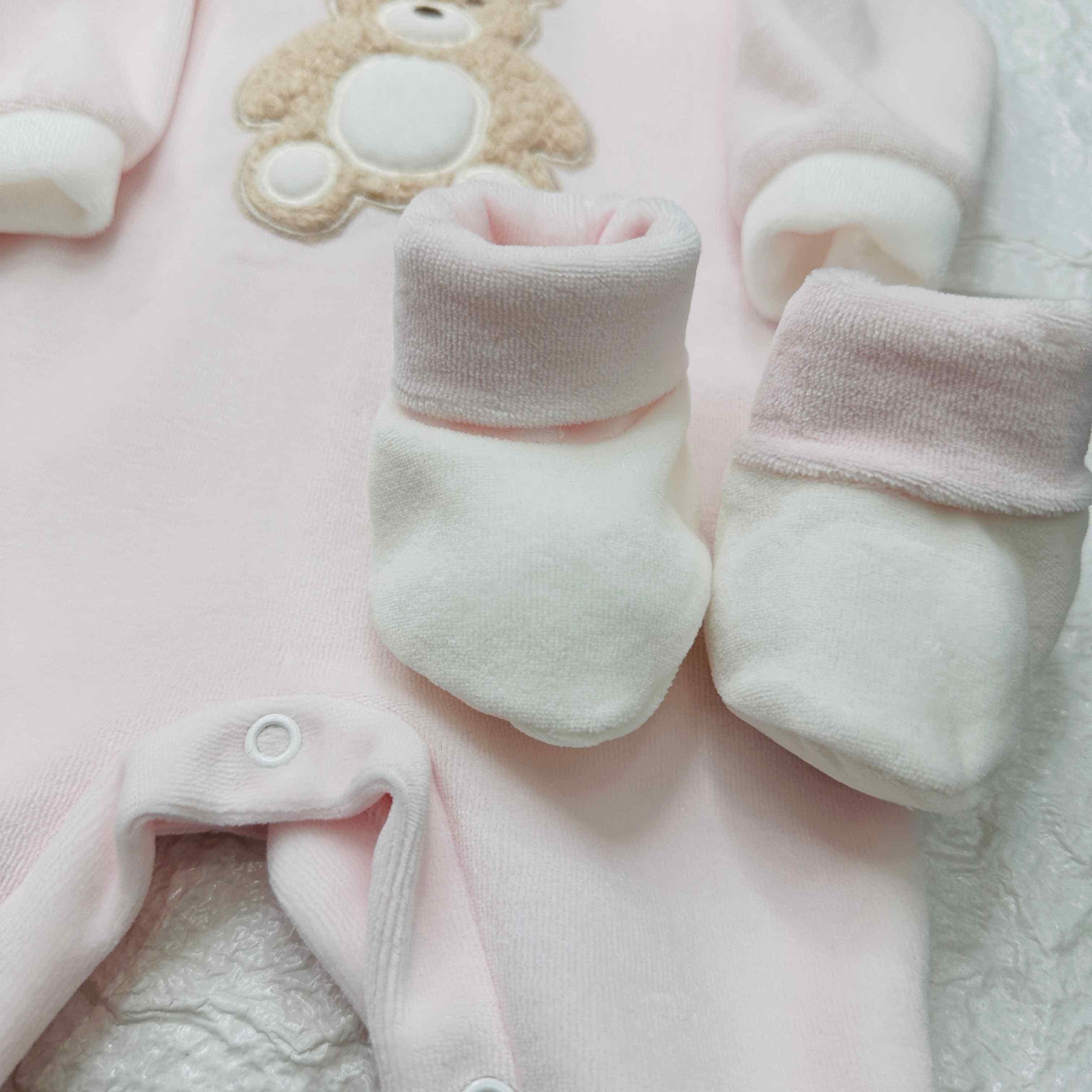 Set Nascita ciniglia Orso Rosa