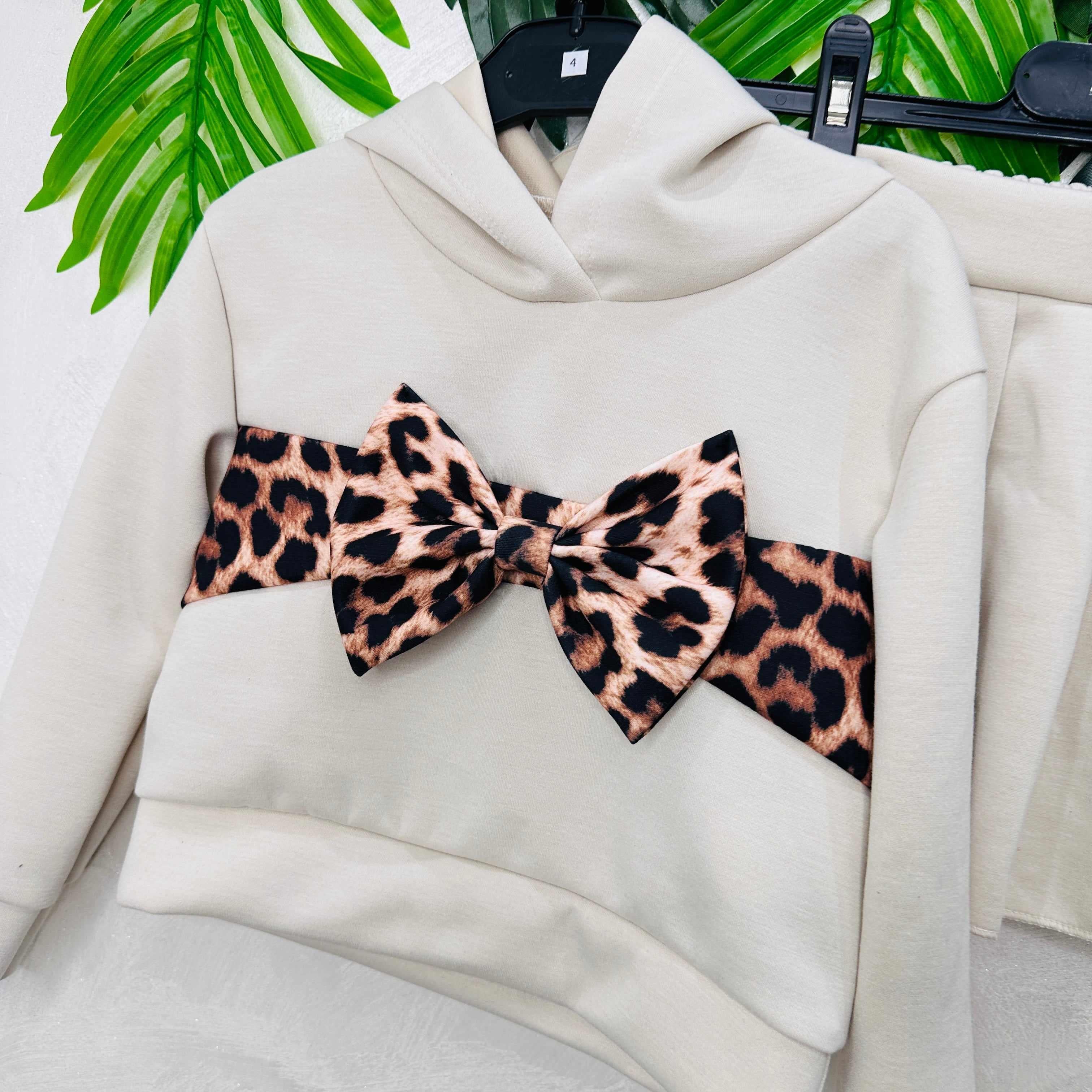 Completo Fiocco leopardato