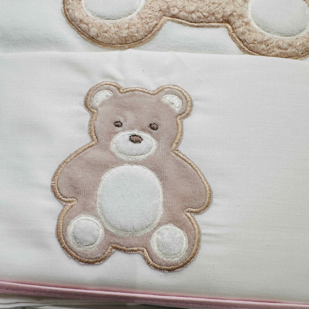 Set Nascita ciniglia Orso Rosa