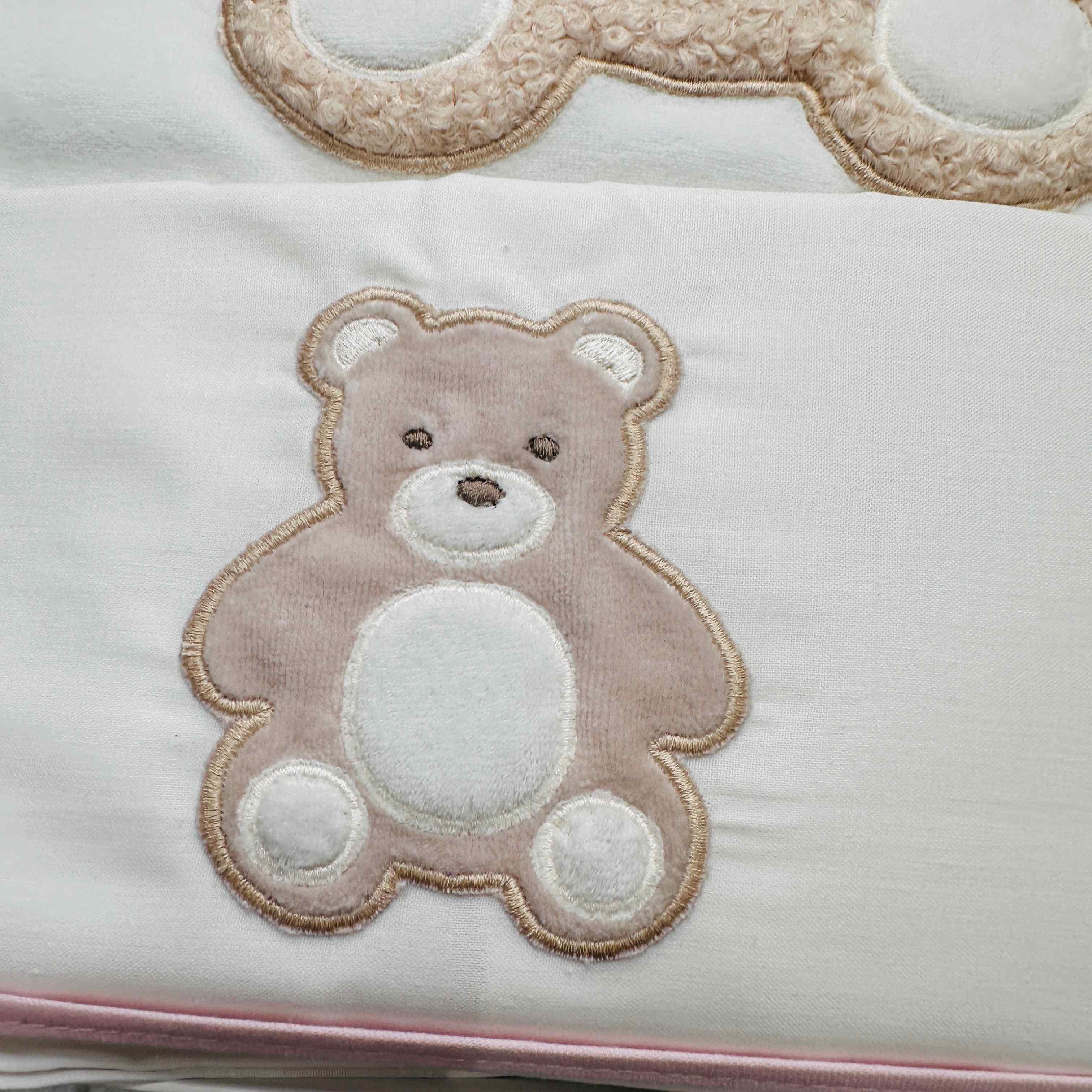 Set Nascita ciniglia Orso Rosa