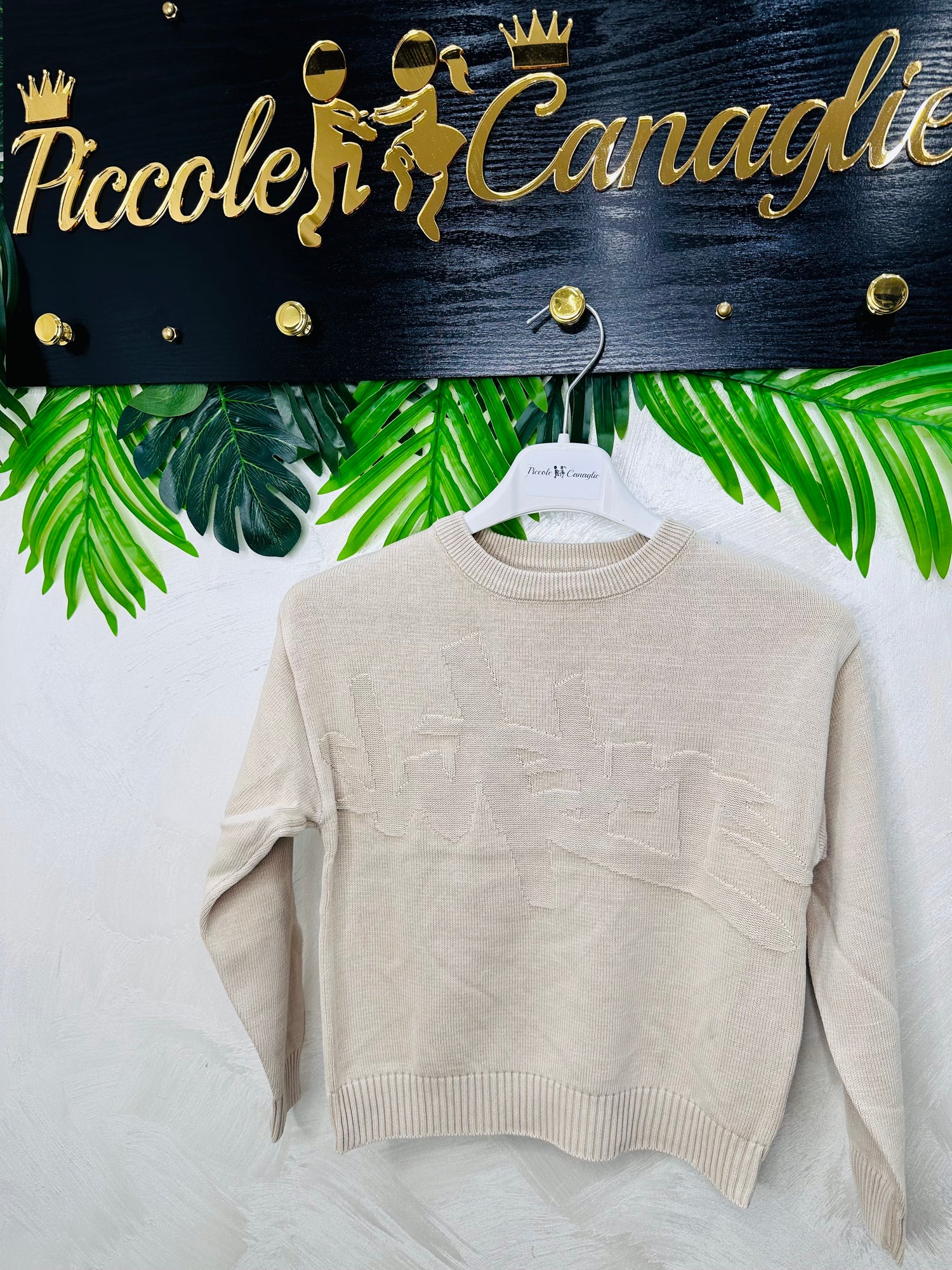 Maglioncino Filo Trama  Beige Nt3007