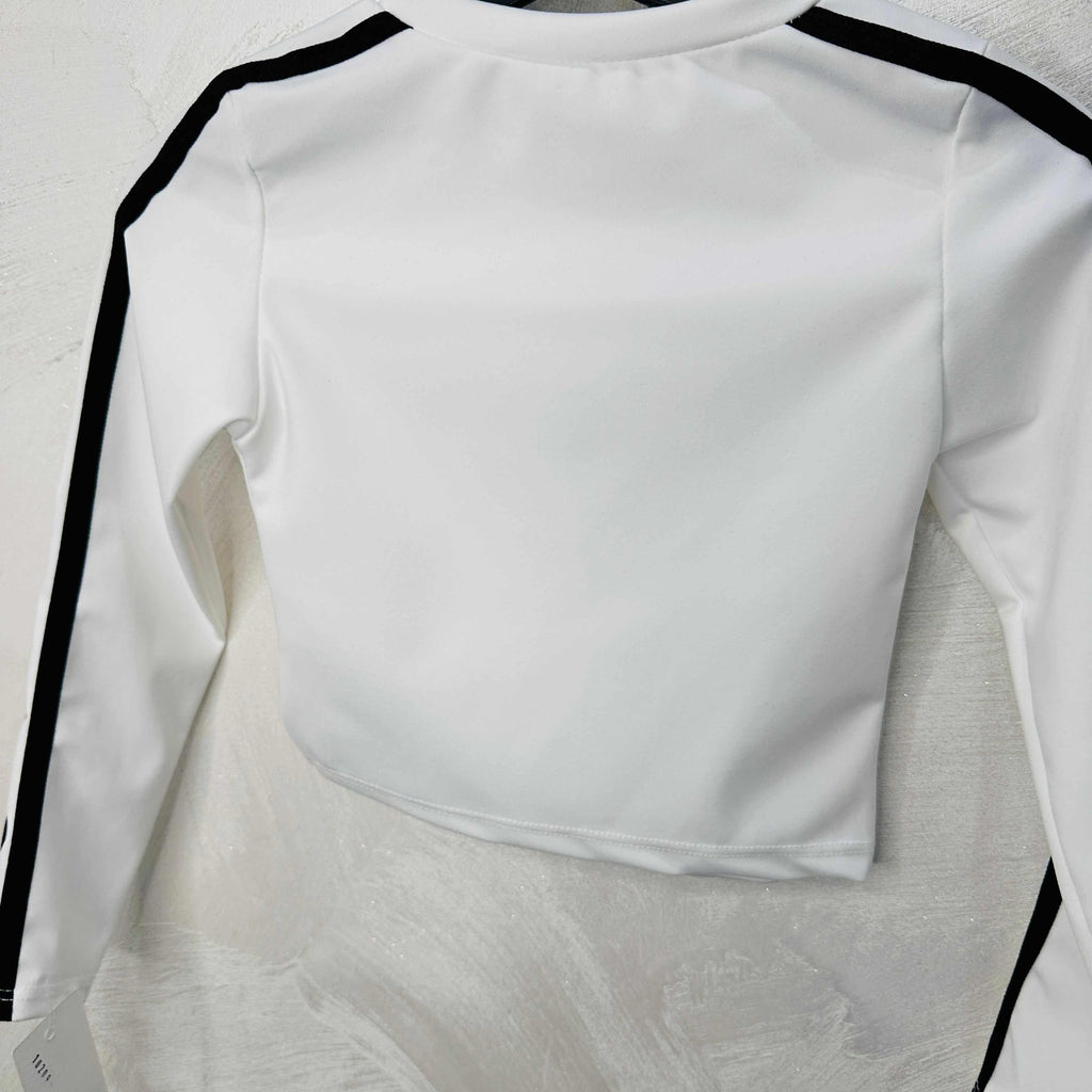 Maglia bimba Mood Adid@s bianca
