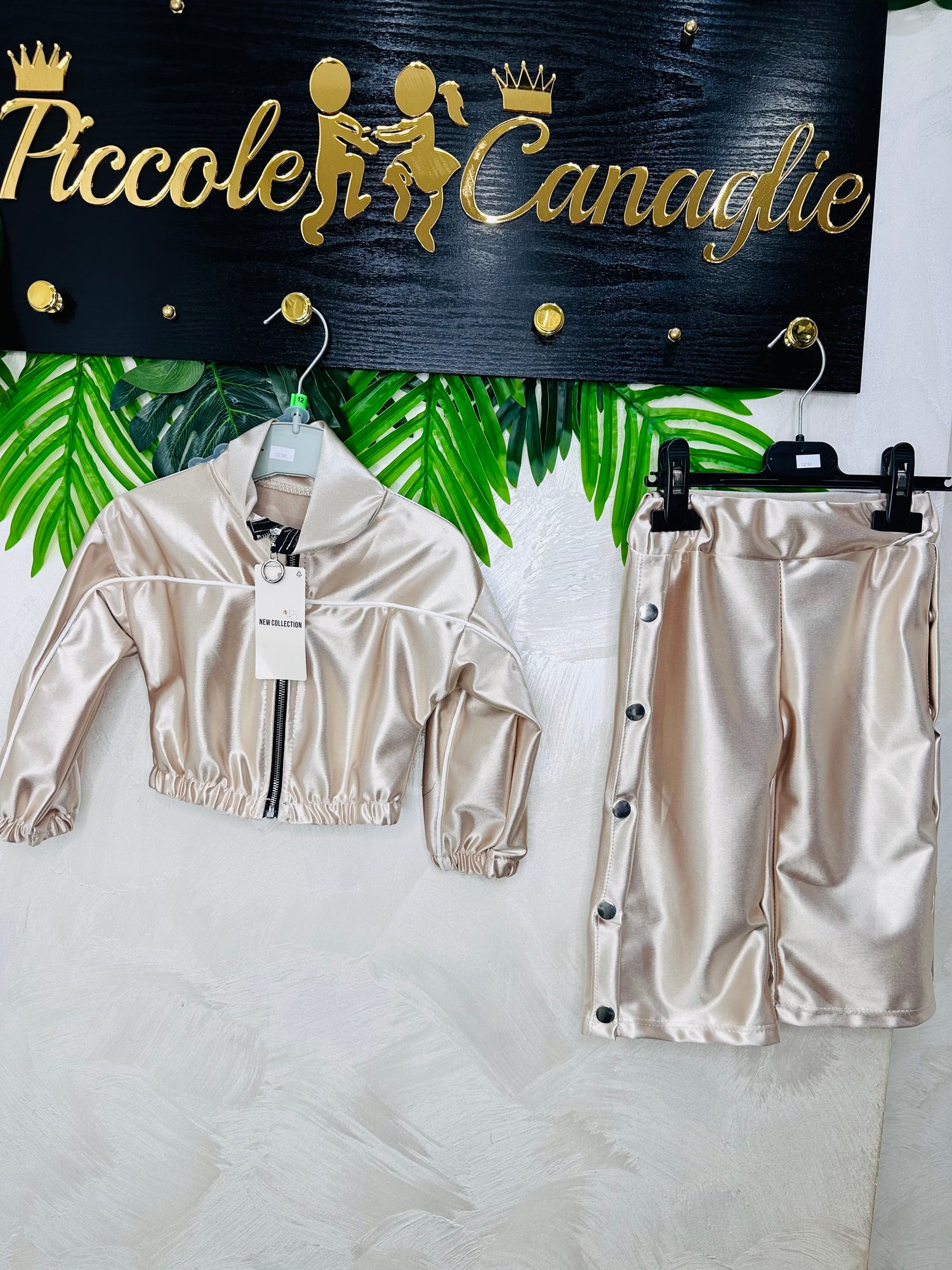Tuta  Chic Baby Gold 22118