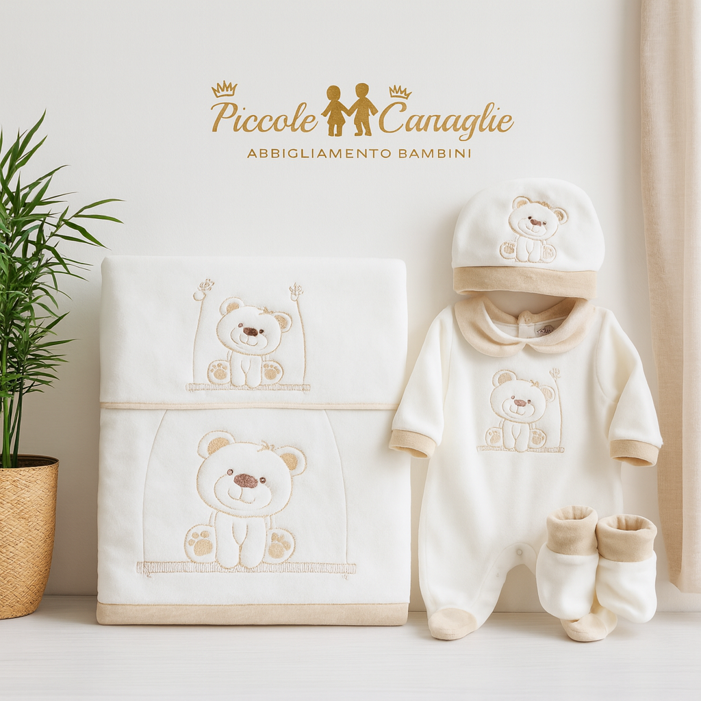 Set nascita ciniglia Orsetta Begie