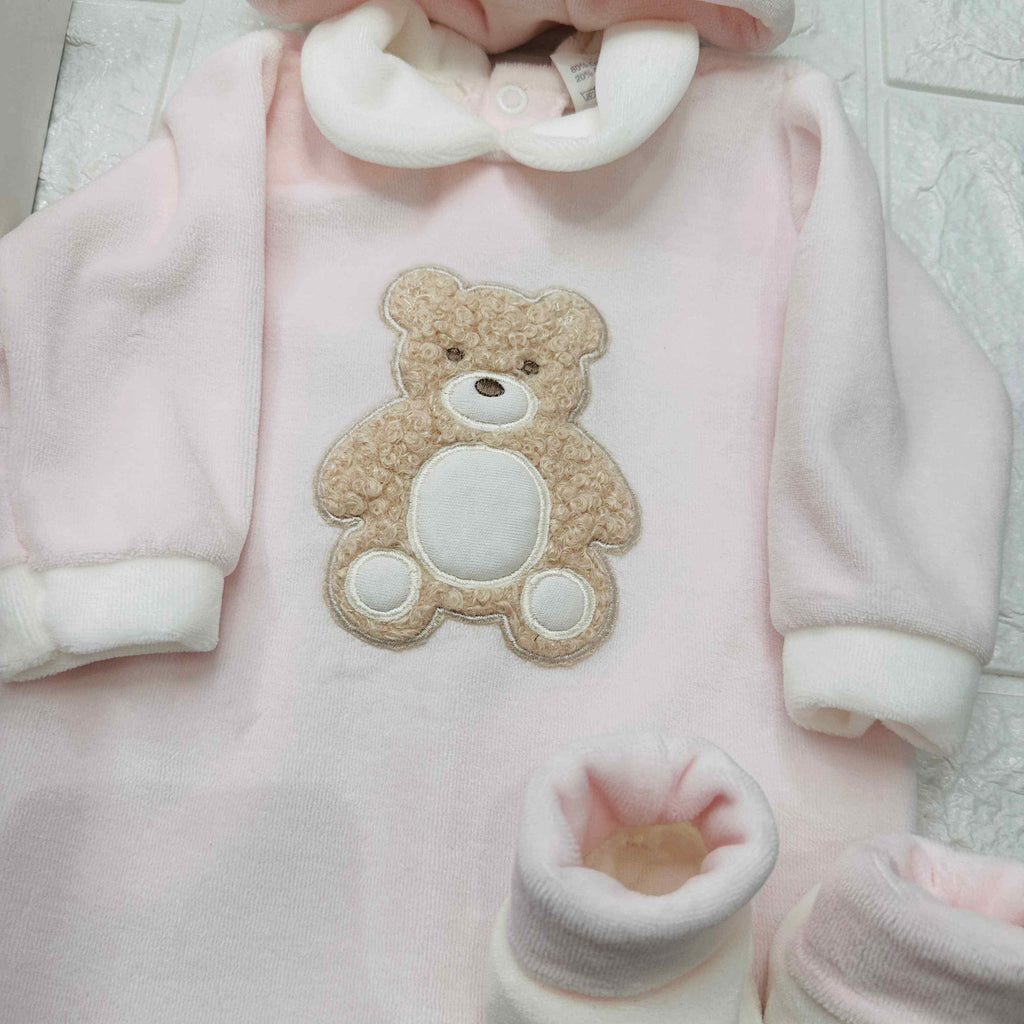 Set Nascita ciniglia Orso Rosa