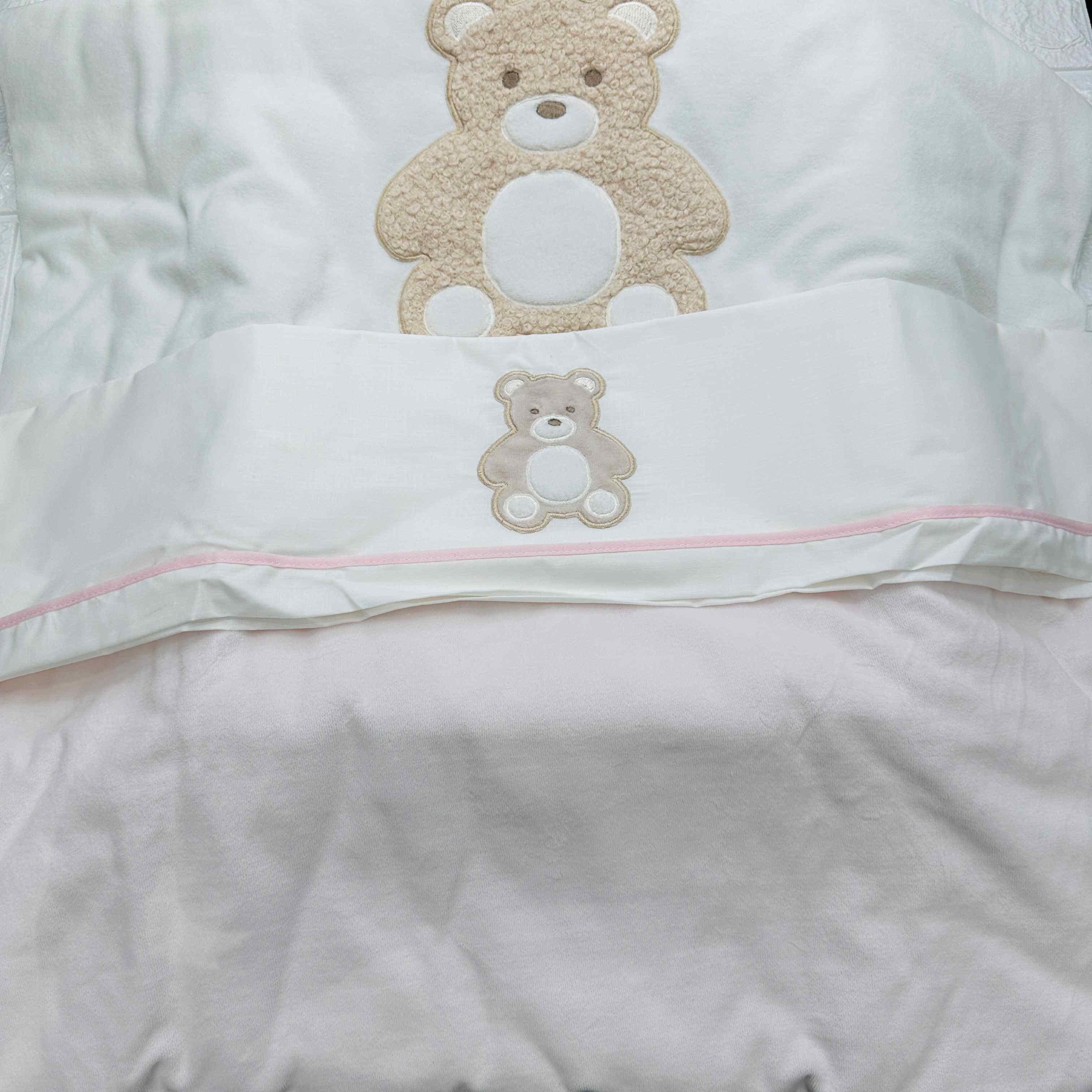 Set Nascita ciniglia Orso Rosa