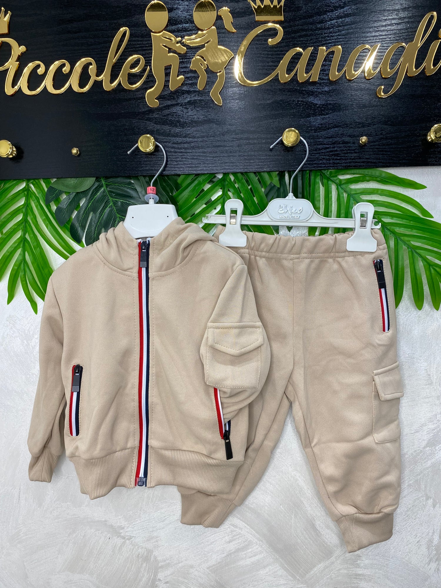 Tuta Baby Boys Tech Beige 2330