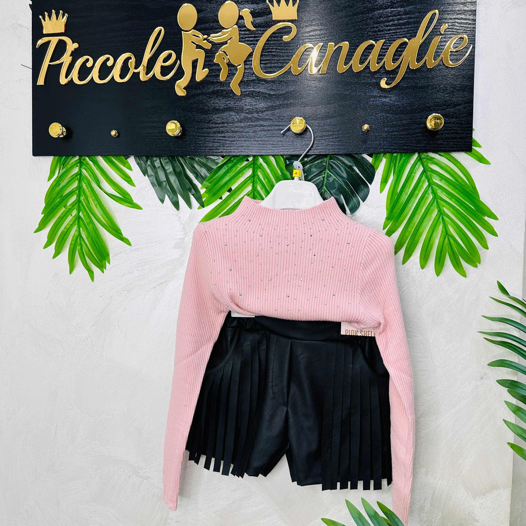 Completo France Maglia Rosa