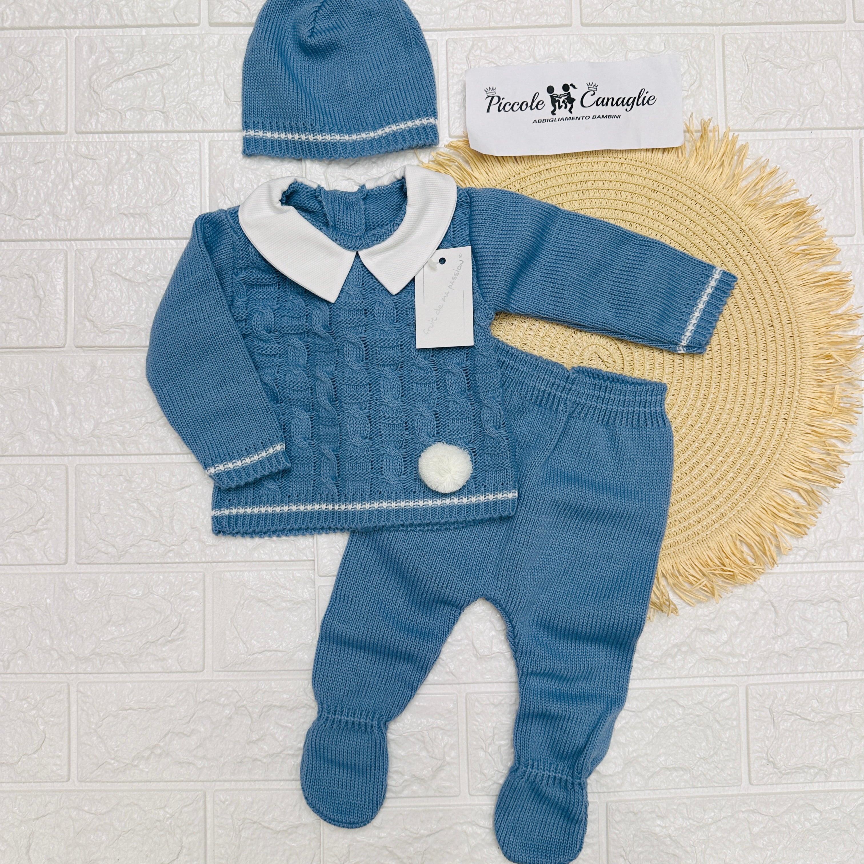 Completo 0-3 mesi carta da zucchero 1612