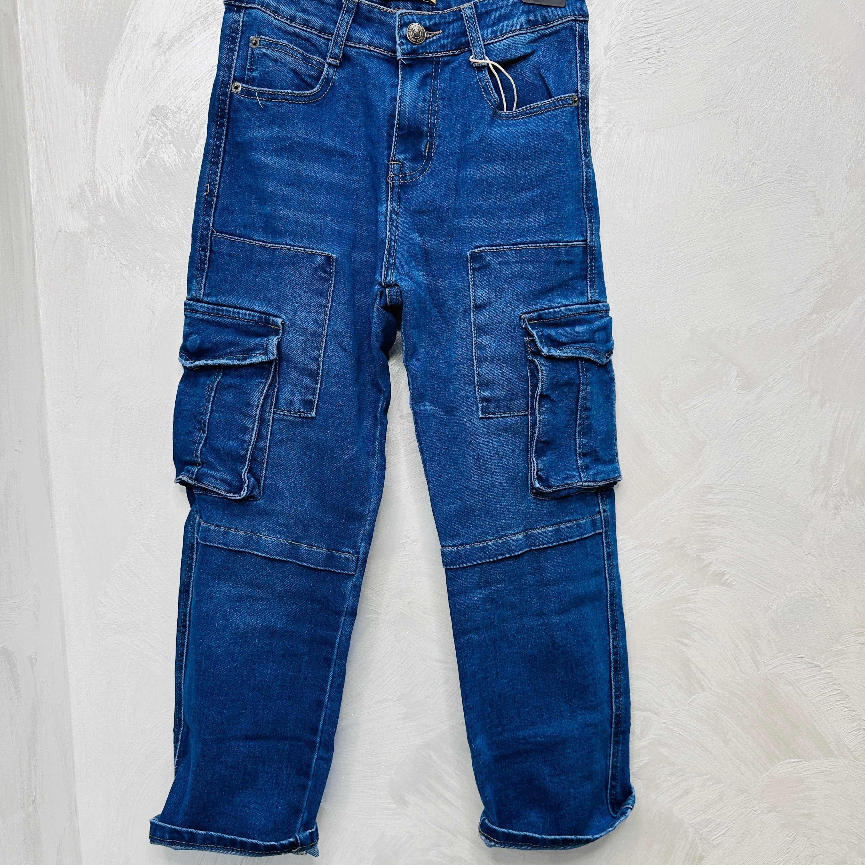 Jeans Cargo gamba larga
