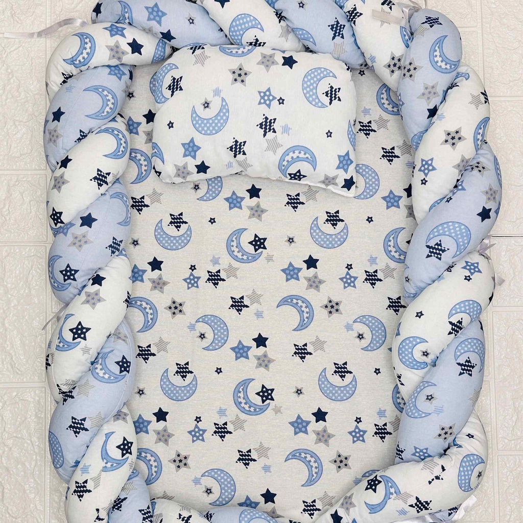 Riduttore culla celeste 50x80 cm