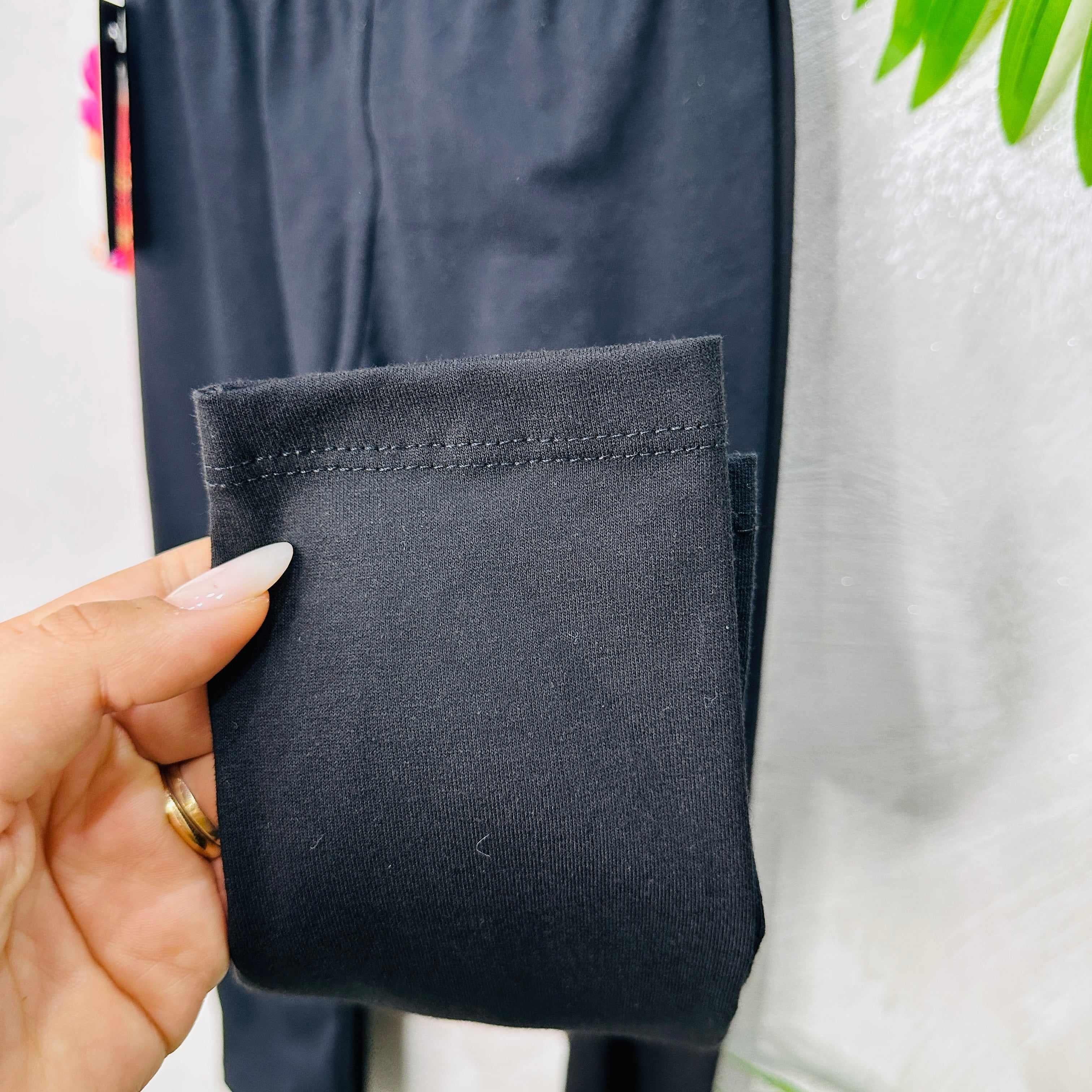 Leggins Nero Cotone