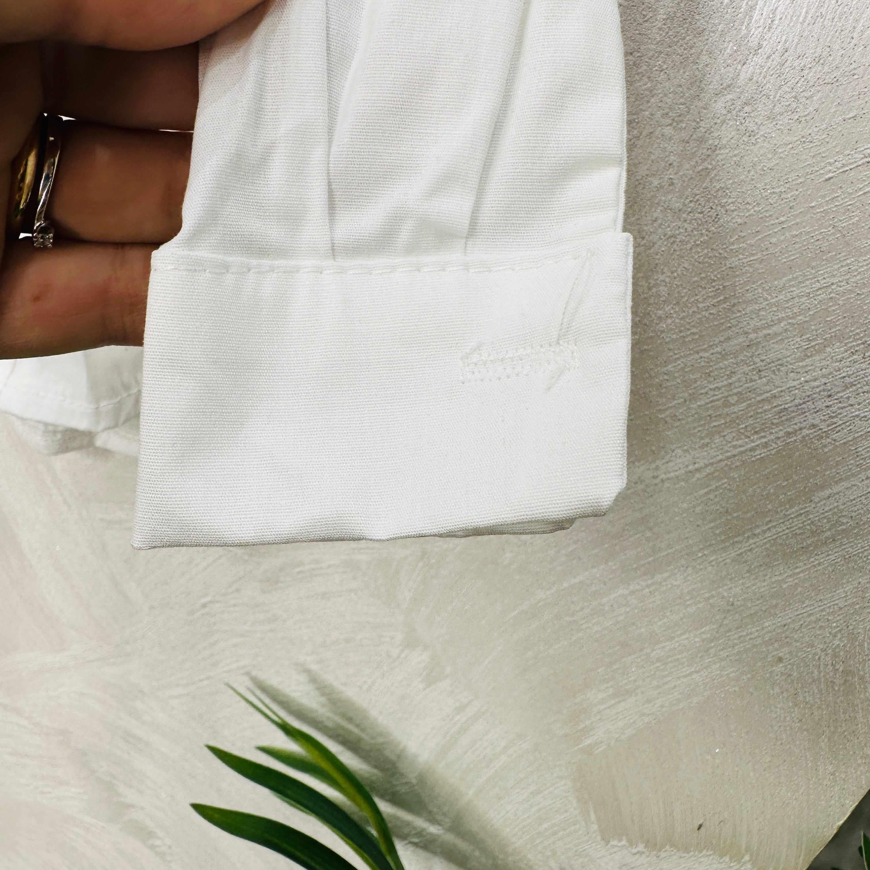 Camicia bianca cotone  mesi
