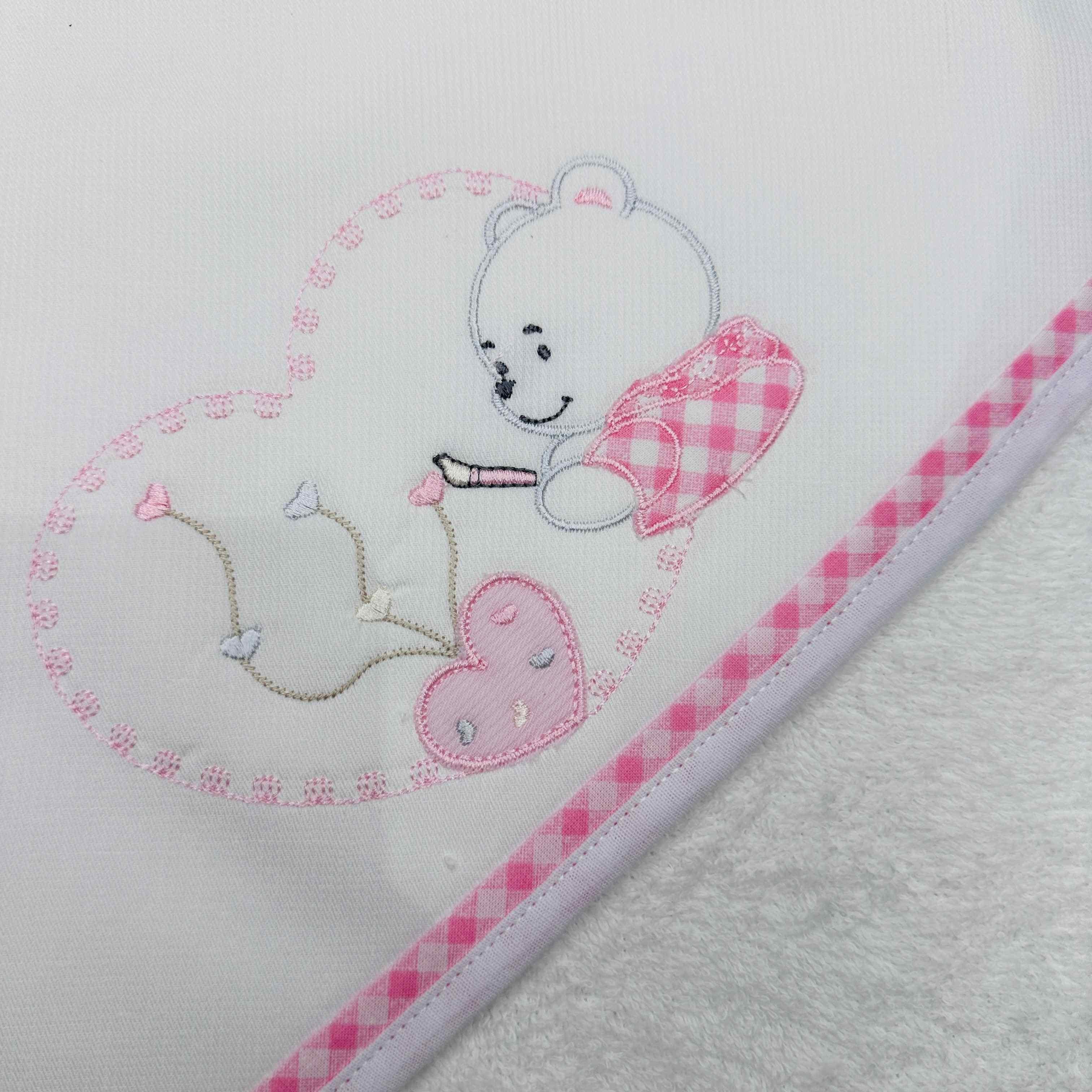 Accappatoio neonata Rosa ART AT001161