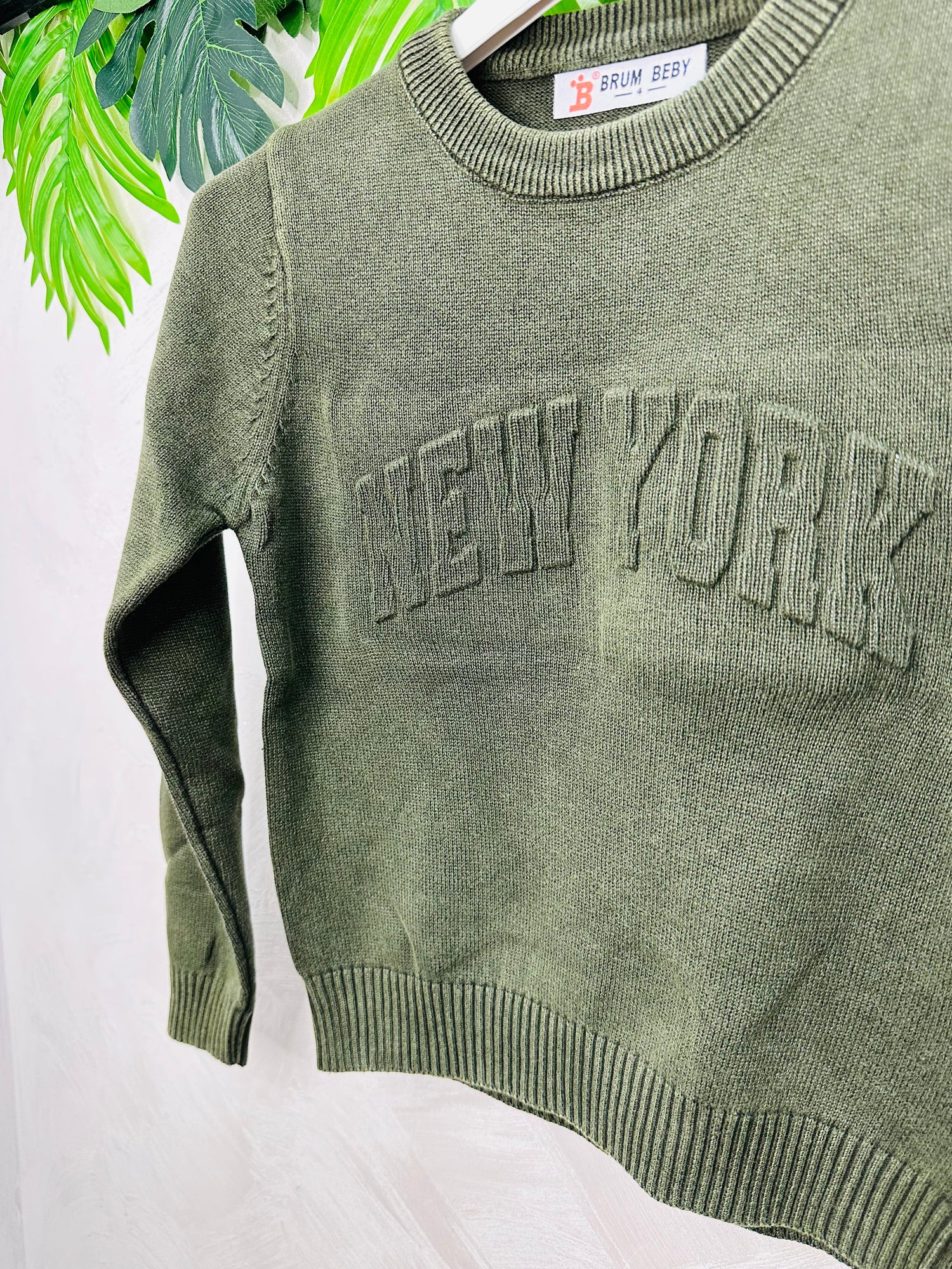 Maglioncino Filo New York Verdone Nt3006