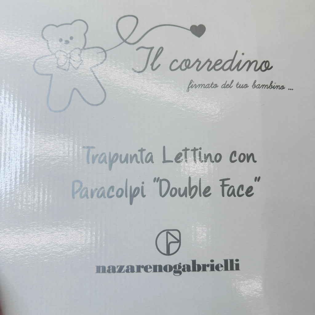 Trapunta culla + Paracolpi Begie