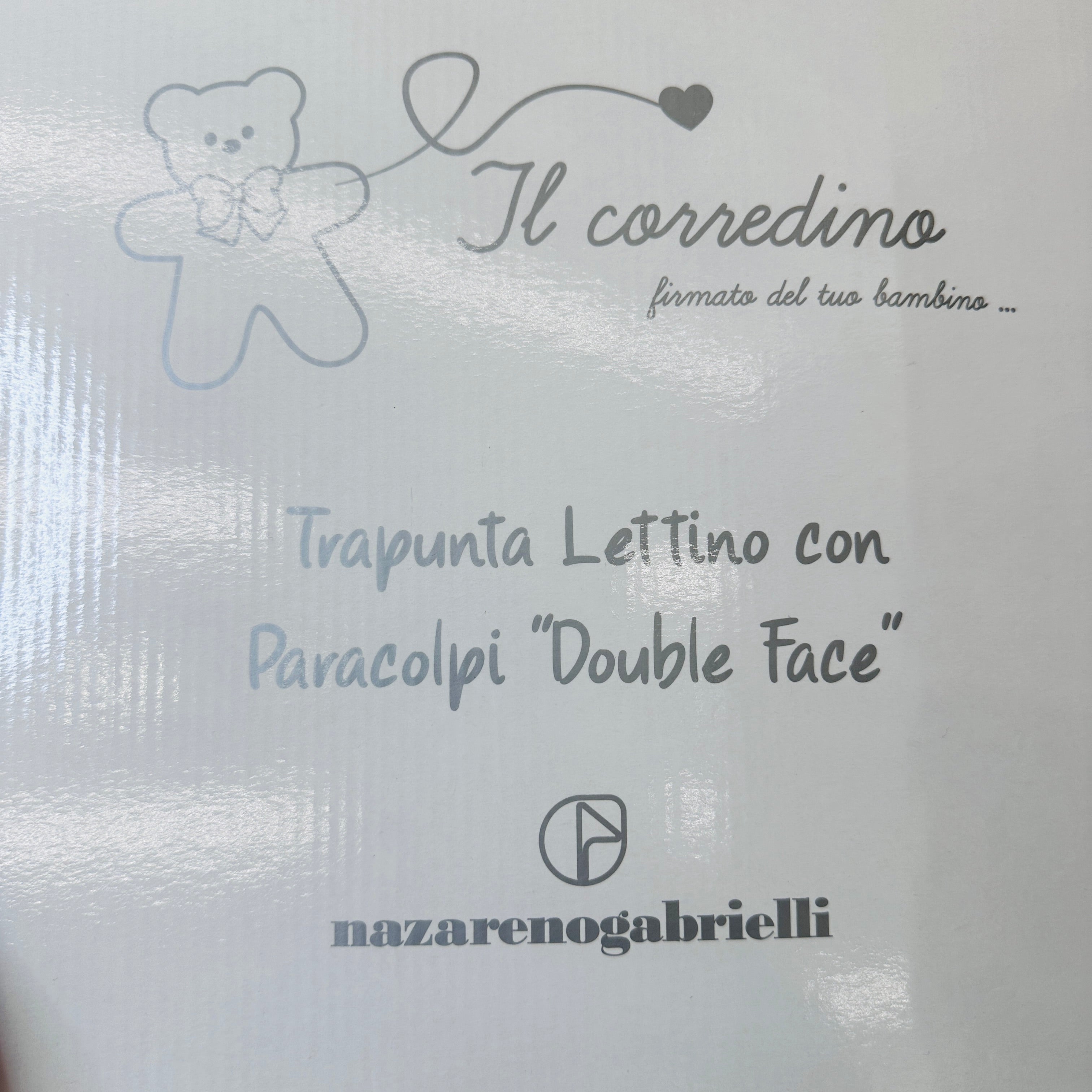 Trapunta culla + Paracolpi Begie