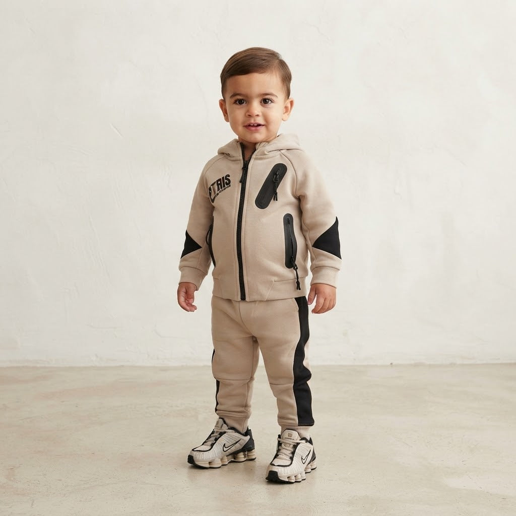 Tuta Style Tech Tortora  Small Gang S8655